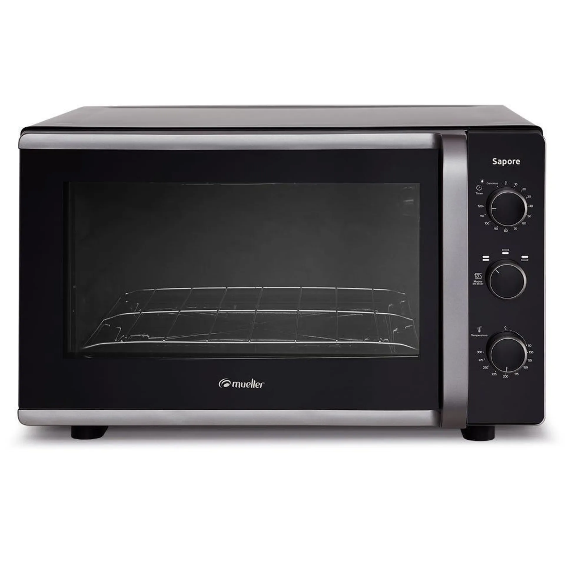 Forno Elétrico de Bancada Sapore Preto 44 L 127V