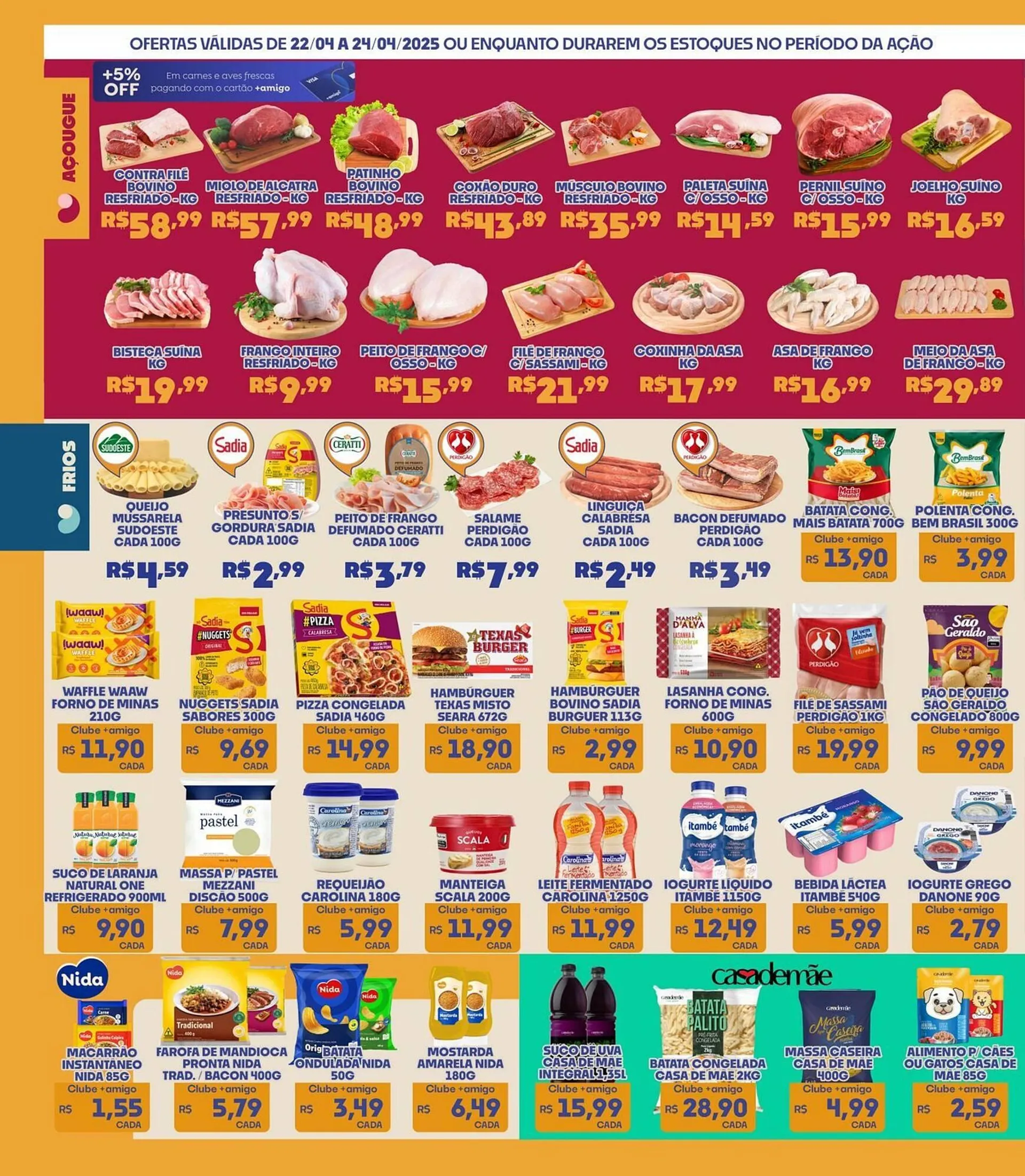 Encarte de Catálogo Boa Supermercados 22 de abril até 24 de abril 2025 - Pagina 2
