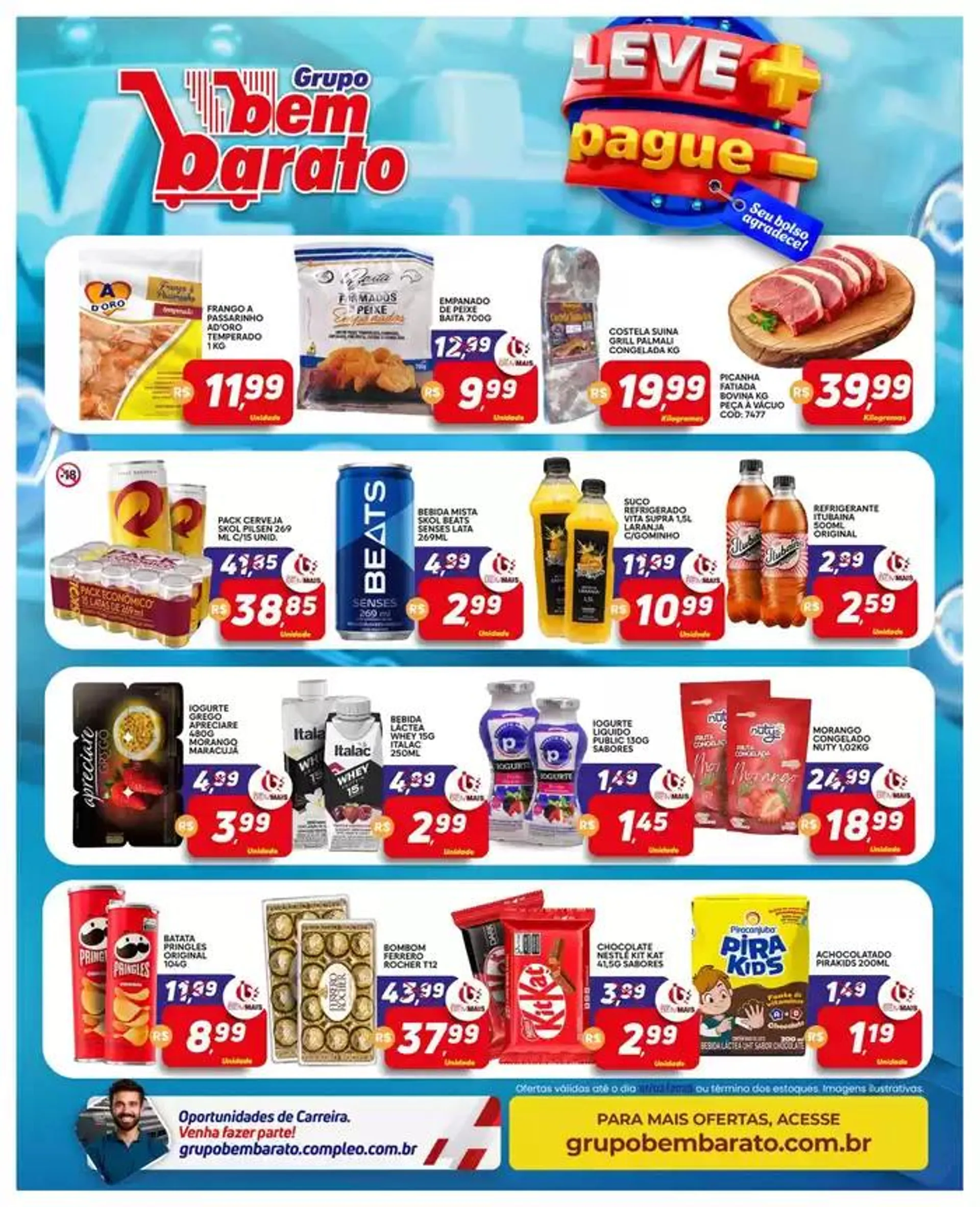 Encarte de Ofertas da semana Supermercado Bem Barato 25 de março até 31 de março 2025 - Pagina 3