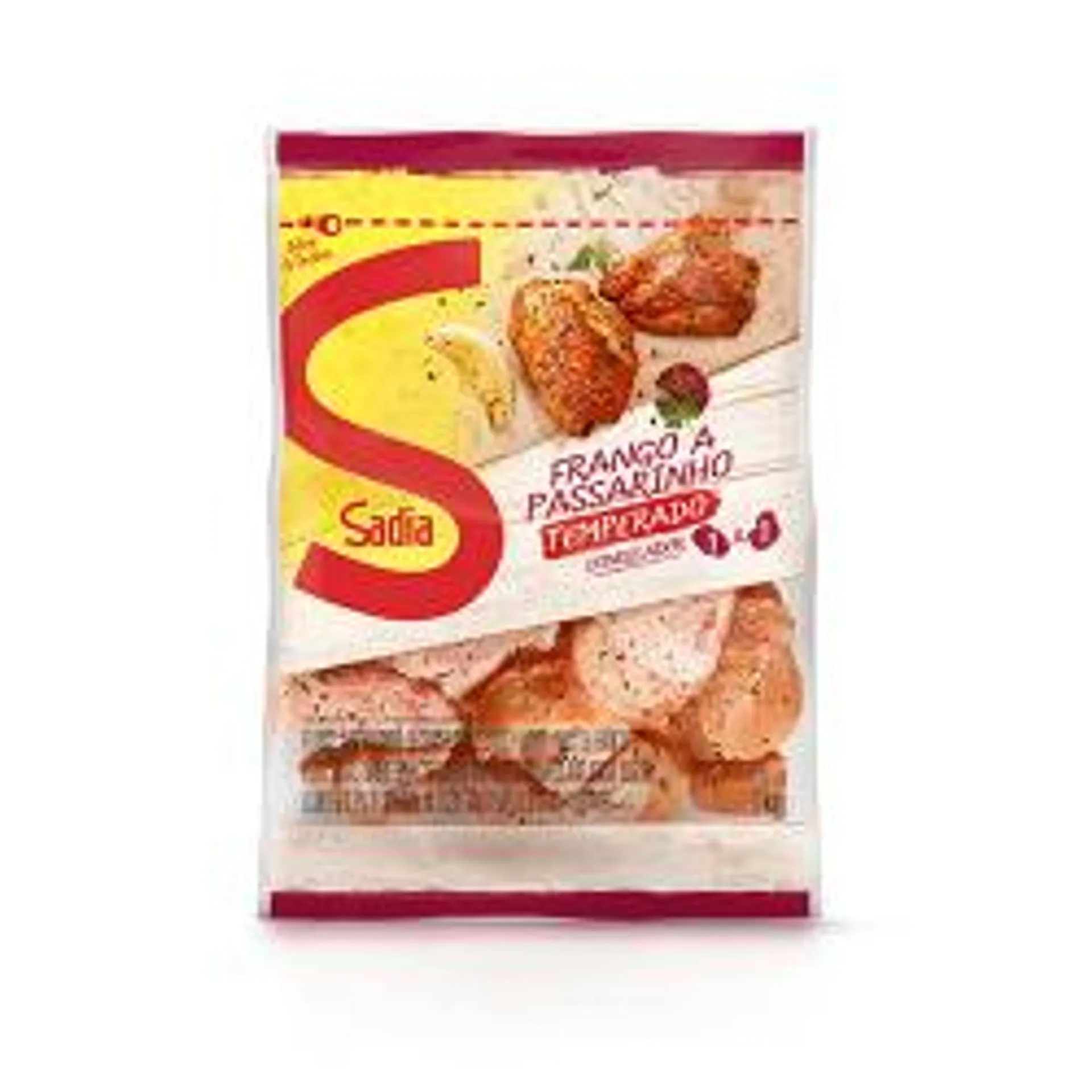 Frango Passarinho Sadia Temperado 1kg