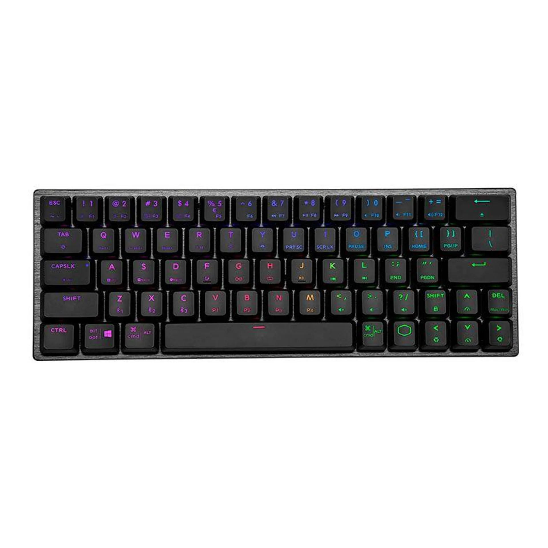 Teclado Mecanico Gamer Cooler Master SK622, RGB, Wireless, Switch Azul, Cinza e Preto, SK-622-GKTL1-US