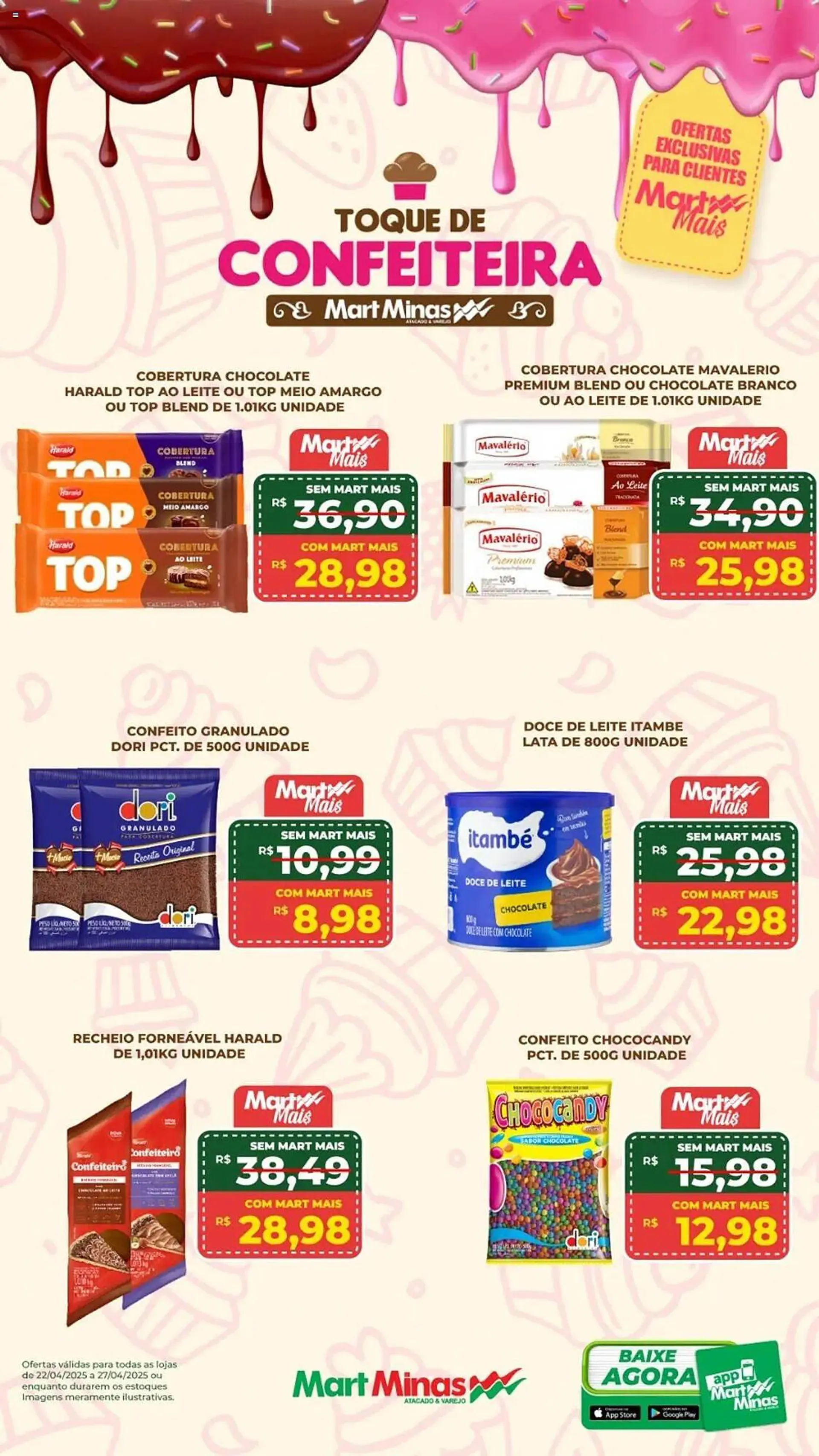 Encarte de Catálogo Mart Minas 22 de abril até 27 de abril 2025 - Pagina 2