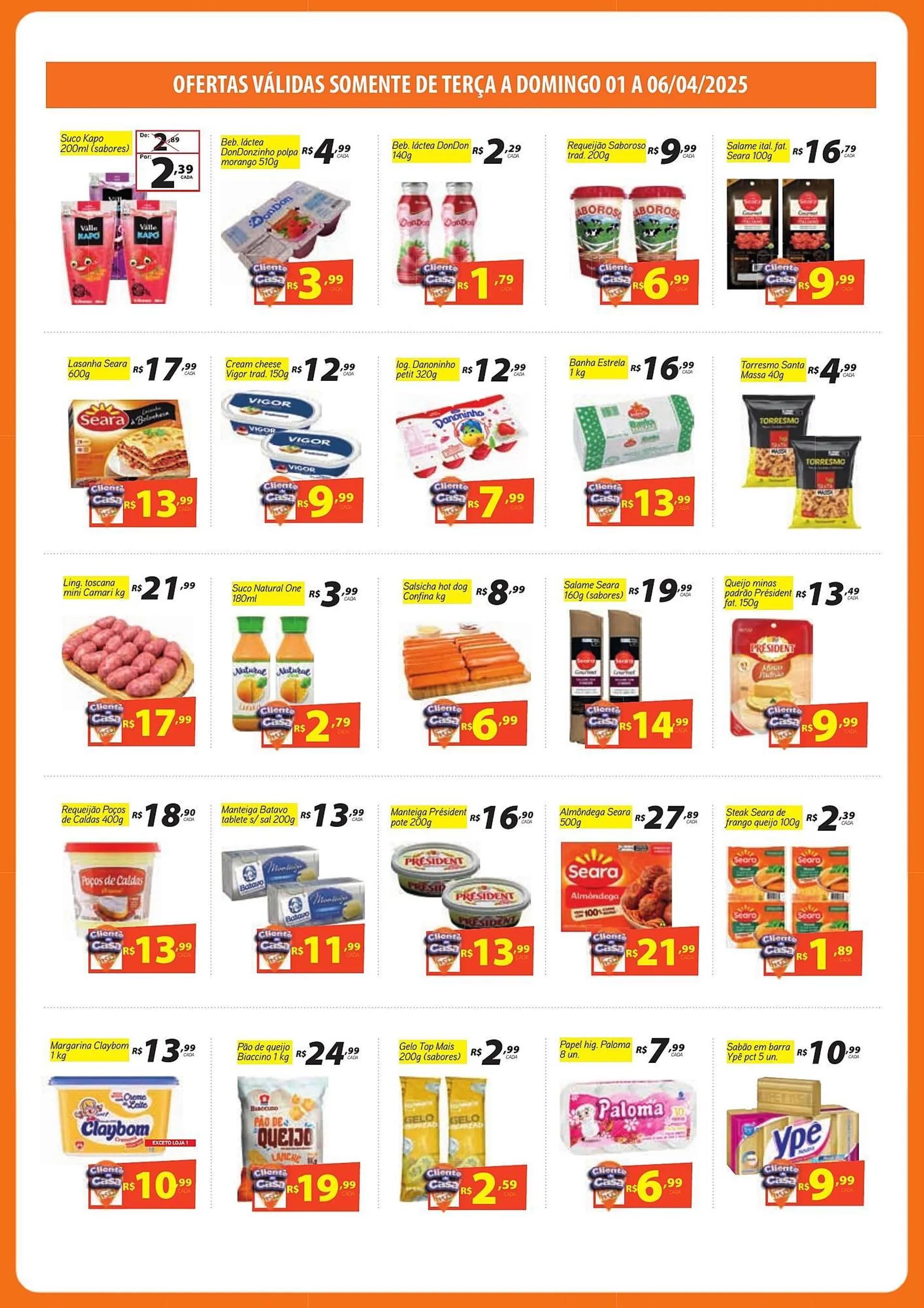 Encarte de Catálogo Tome Leve 1 de abril até 6 de abril 2025 - Pagina 5