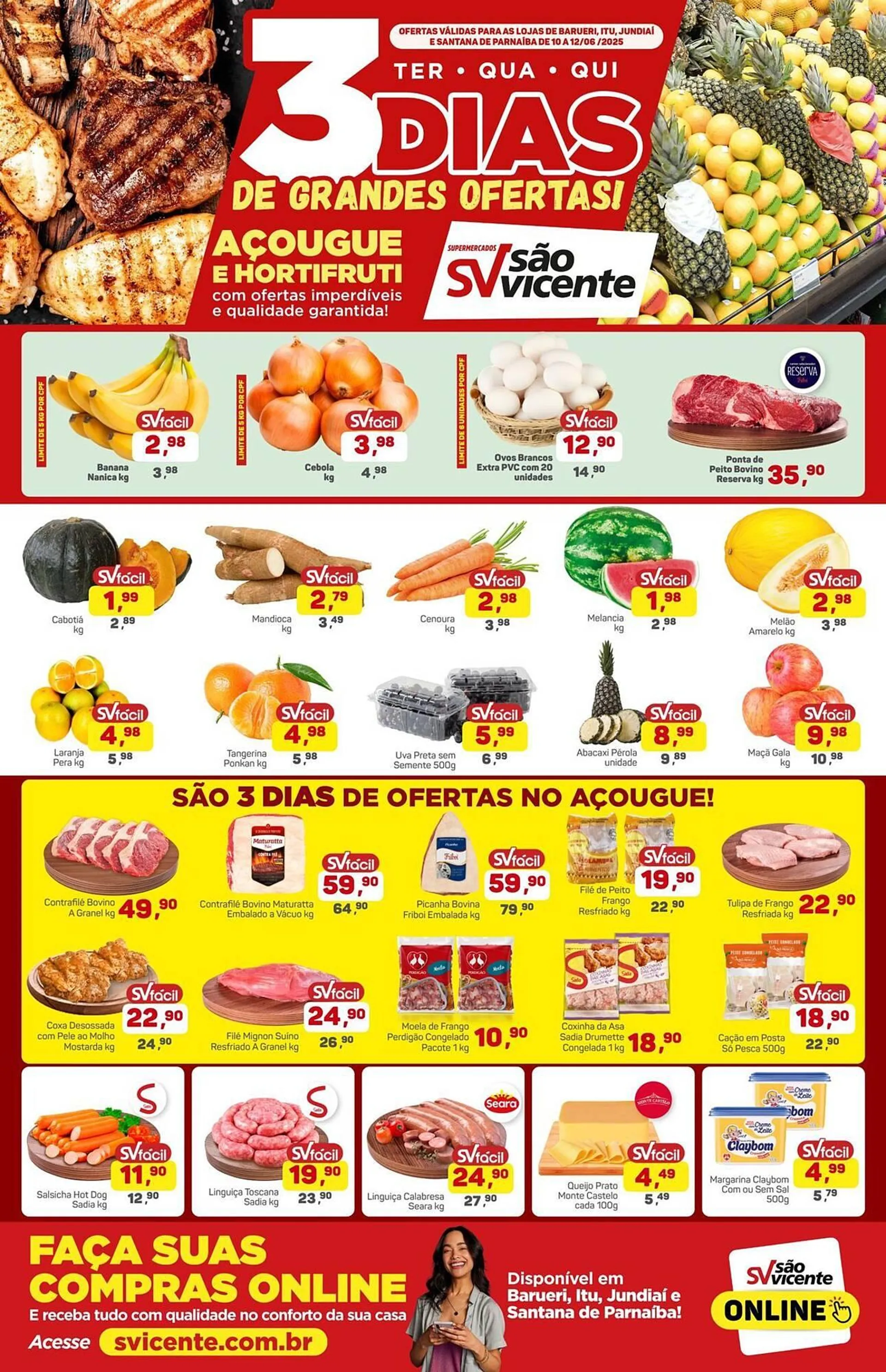 Catálogo Supermercados São Vicente - 1