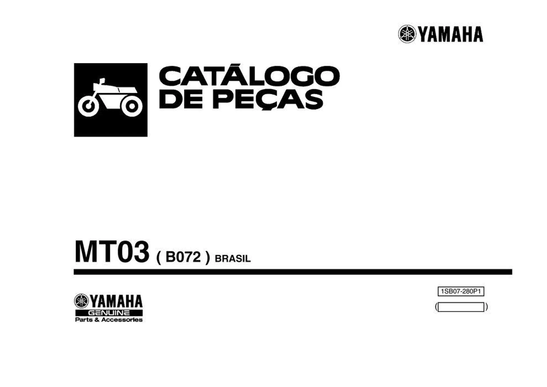 Catálogo MT03  - 1