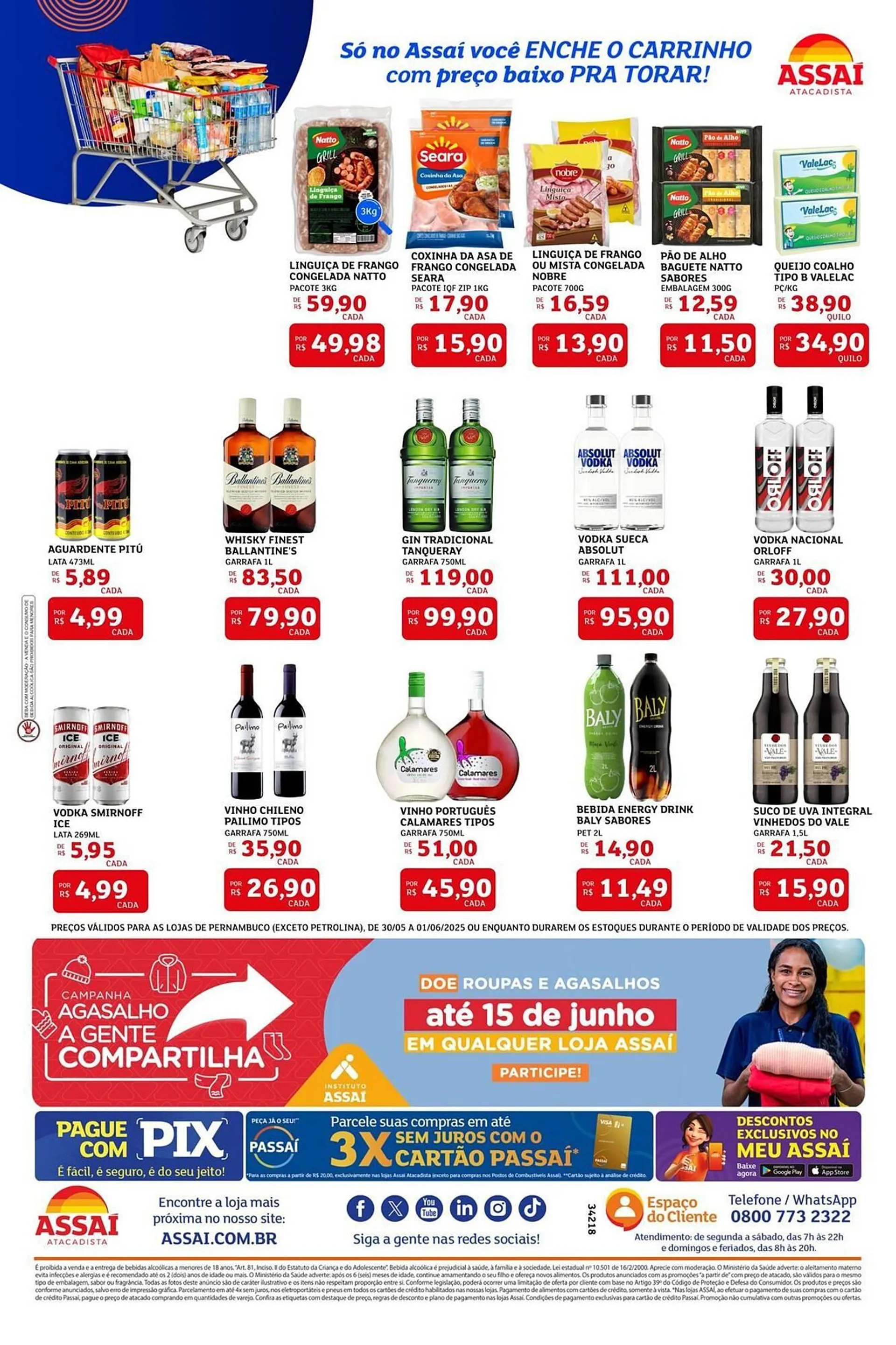 Encarte de Catálogo Assaí Atacadista 31 de maio até 1 de junho 2025 - Pagina 2