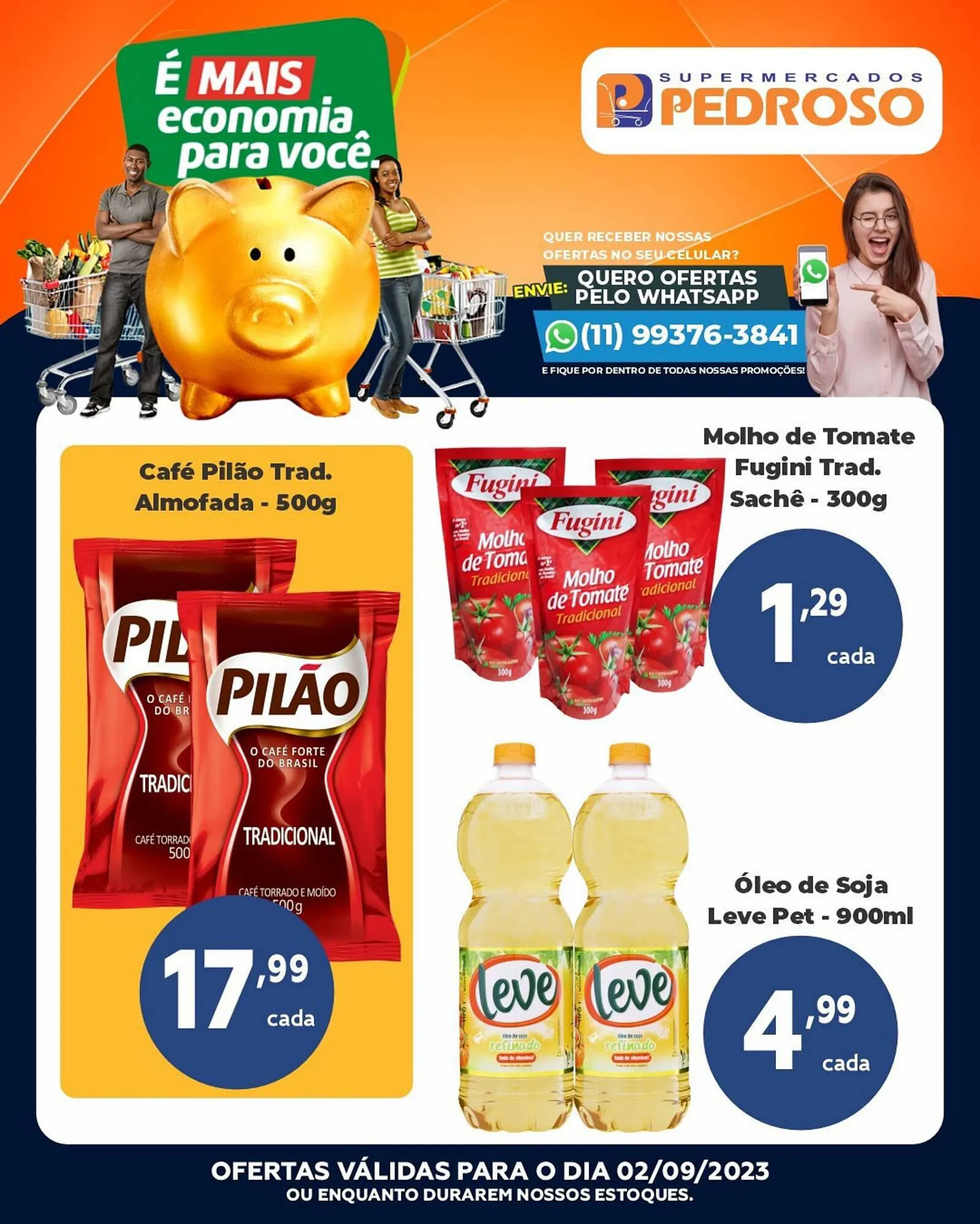 Supermercados Pedroso Folheto - 1