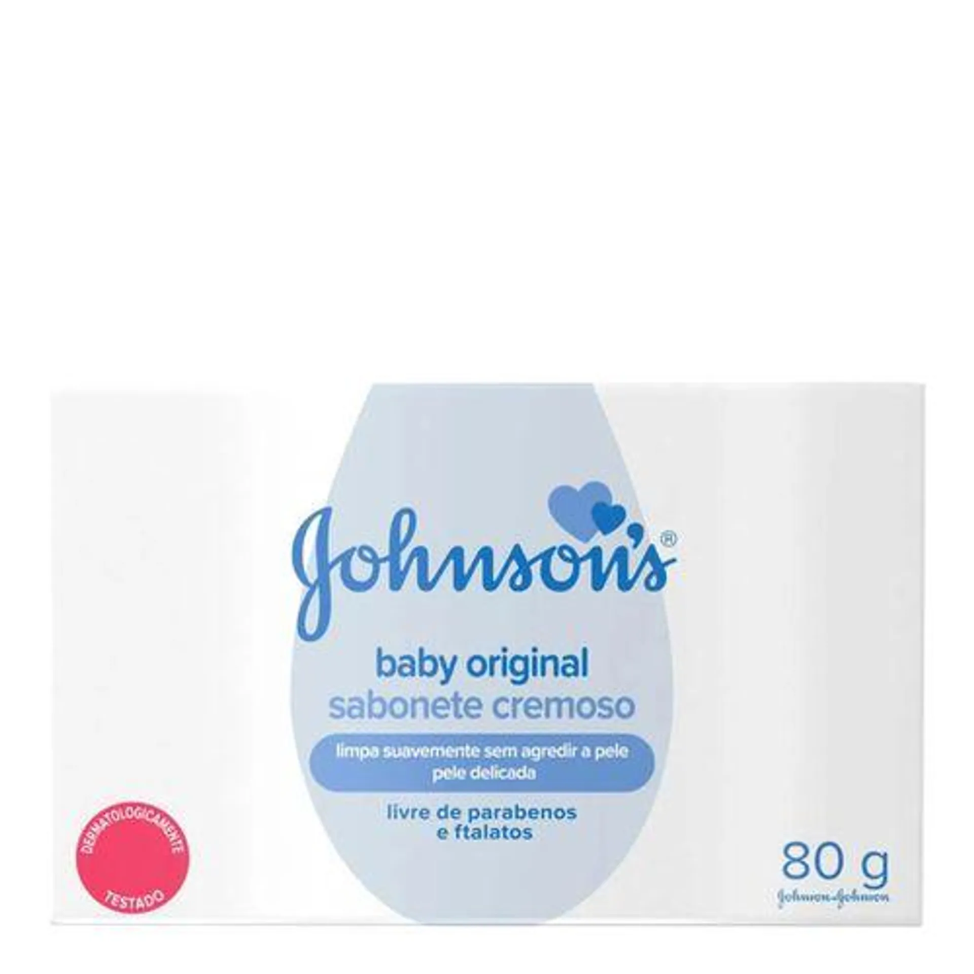 Sabonete em Barra Johnson's Baby Original 80g