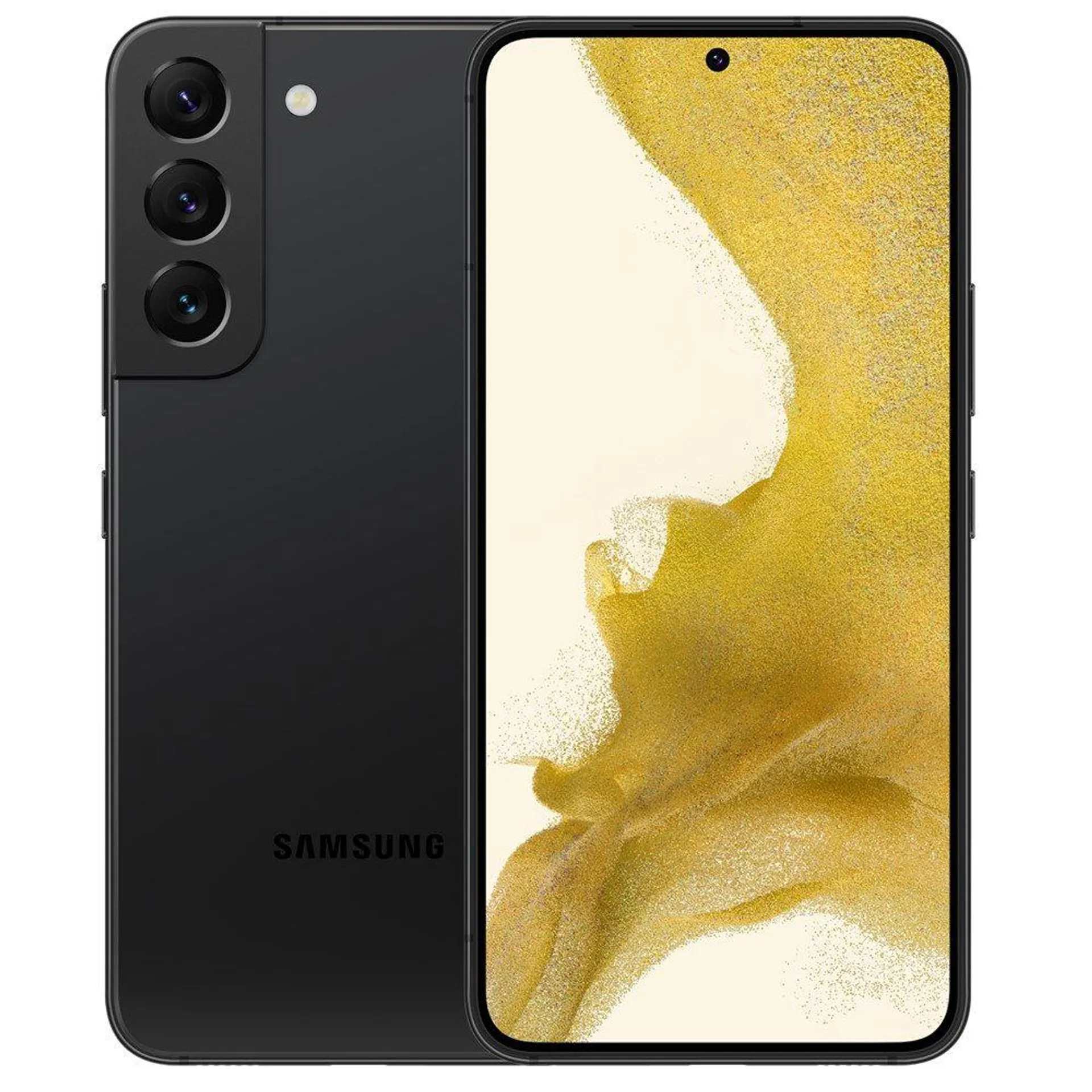 Smartphone Samsung Galaxy S22 5G Android Tela 6.1" 128GB Câmera 50MP+12MP+10MP Octa-Core Preto (Código 553166)