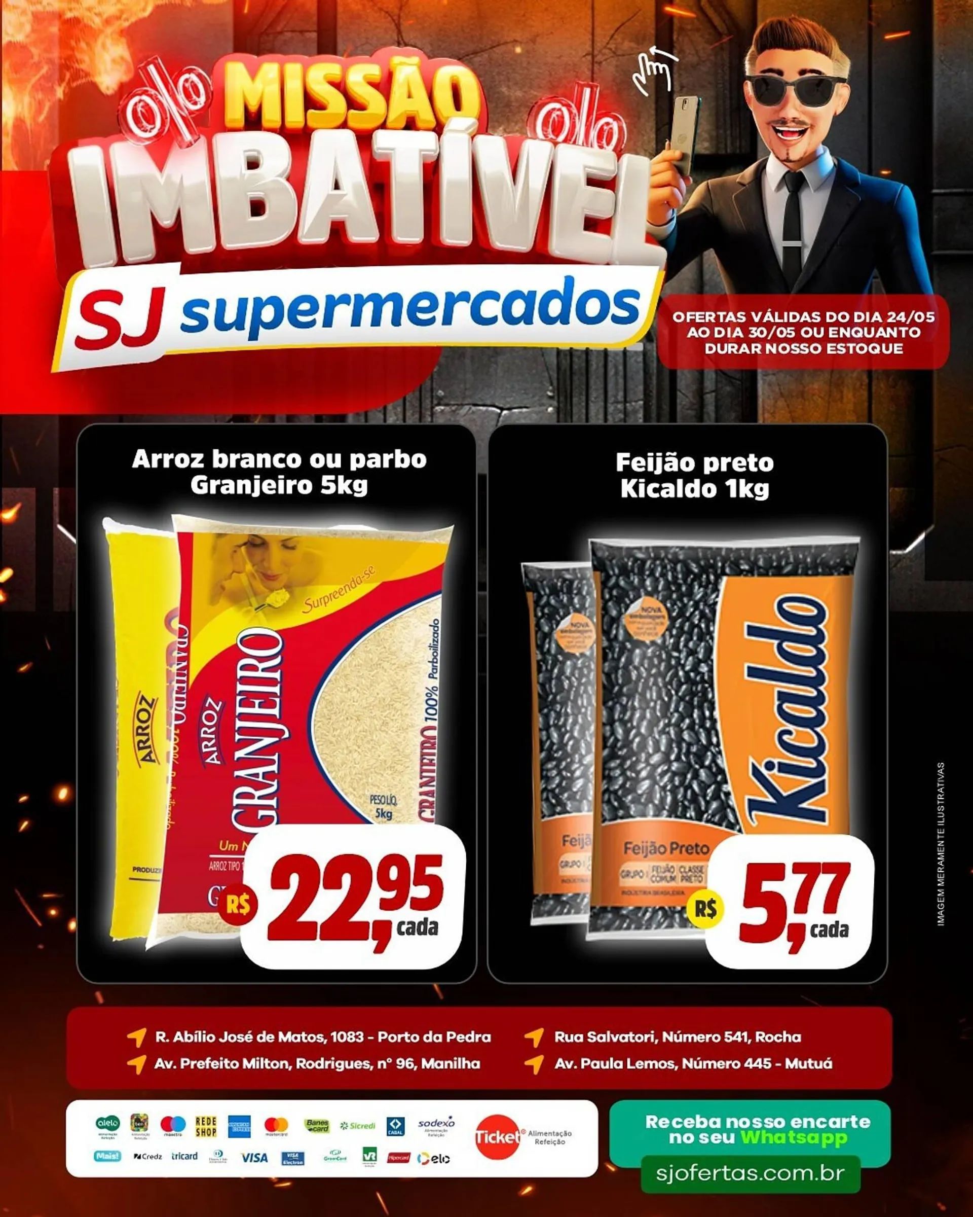 Encarte de Catálogo Sj Supermercados 24 de maio até 25 de maio 2025 - Pagina 2