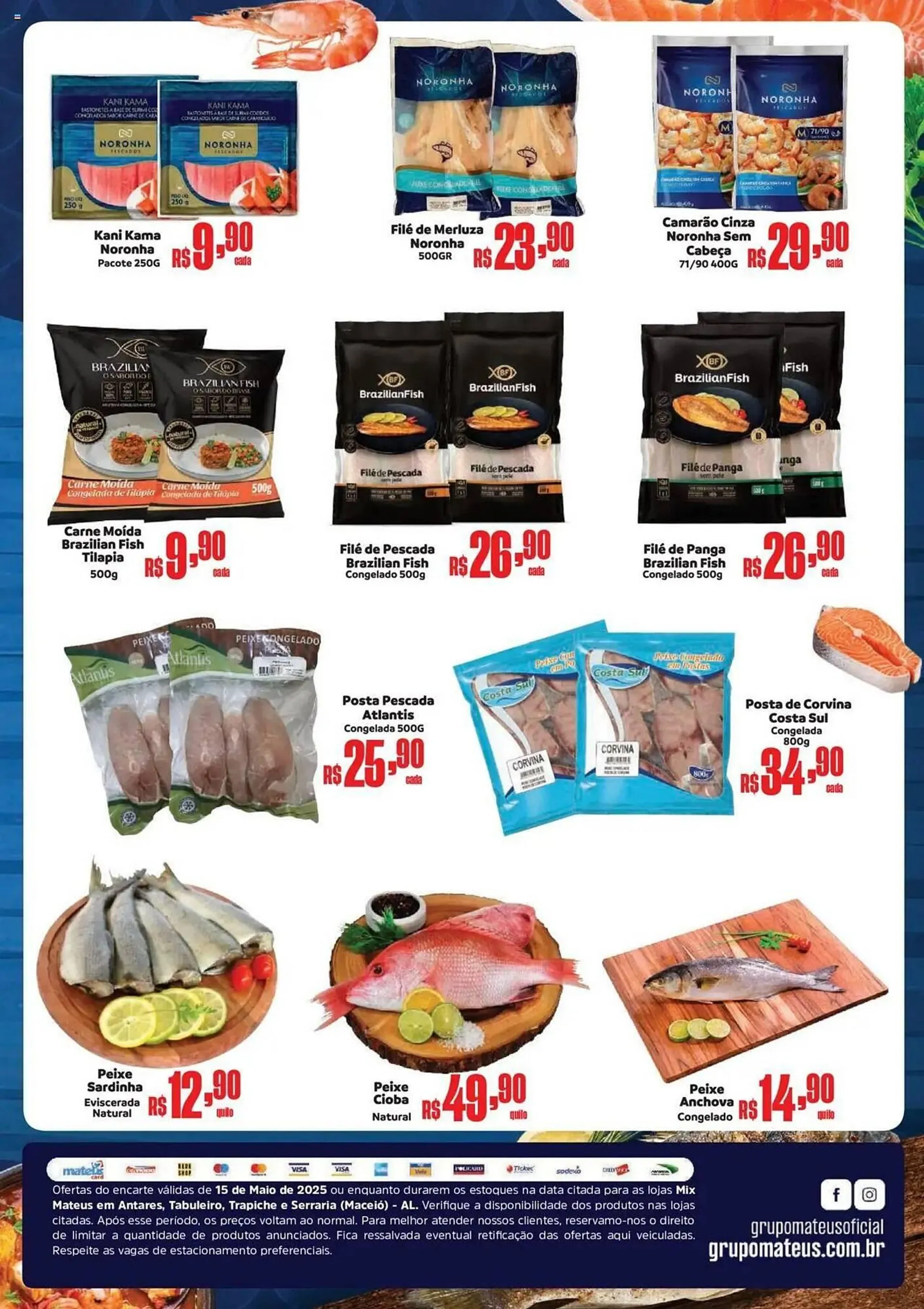 Encarte de Catálogo Supermercados Mateus 15 de maio até 15 de maio 2025 - Pagina 2