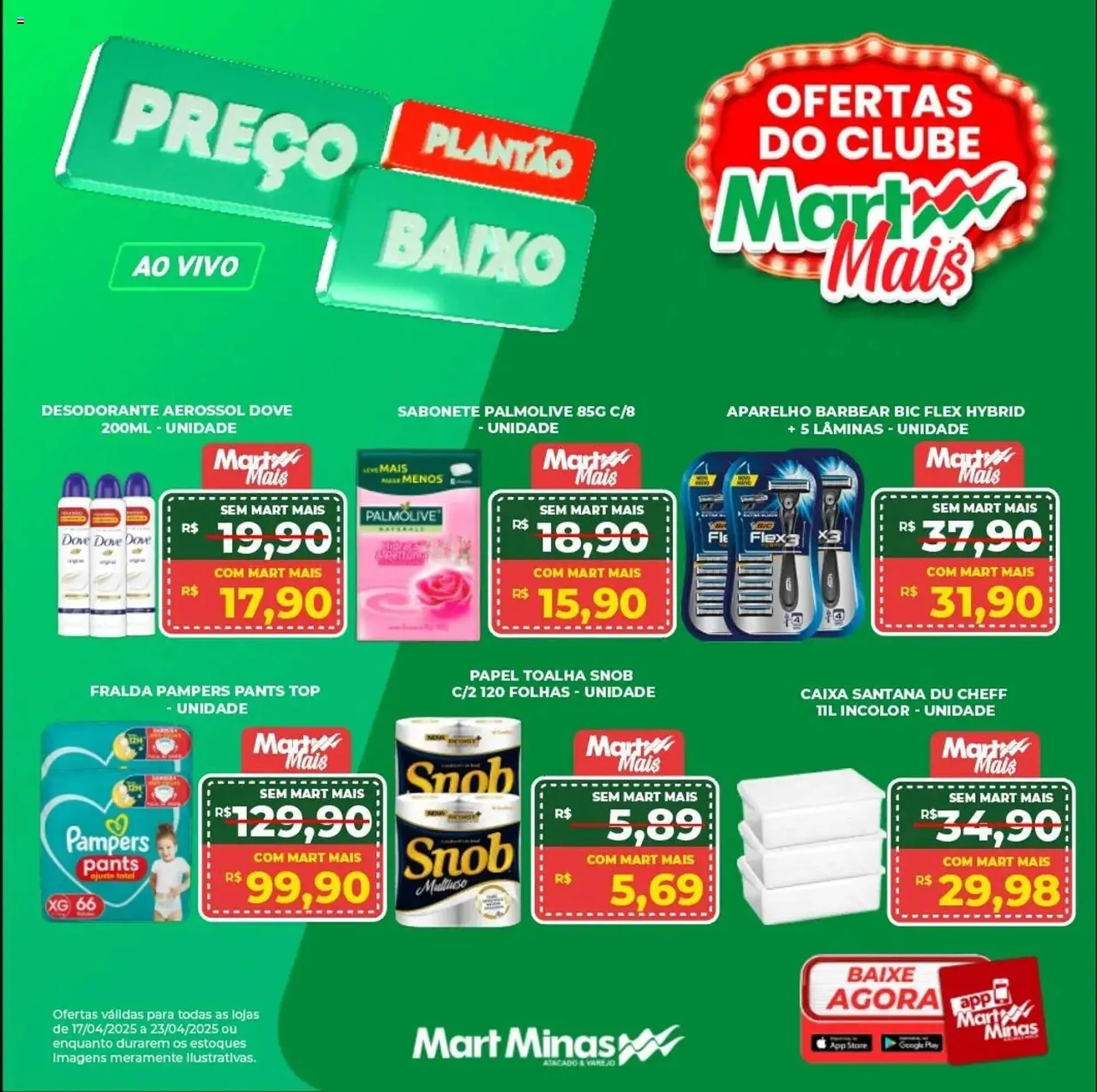 Encarte de Catálogo Mart Minas 17 de abril até 23 de abril 2025 - Pagina 2