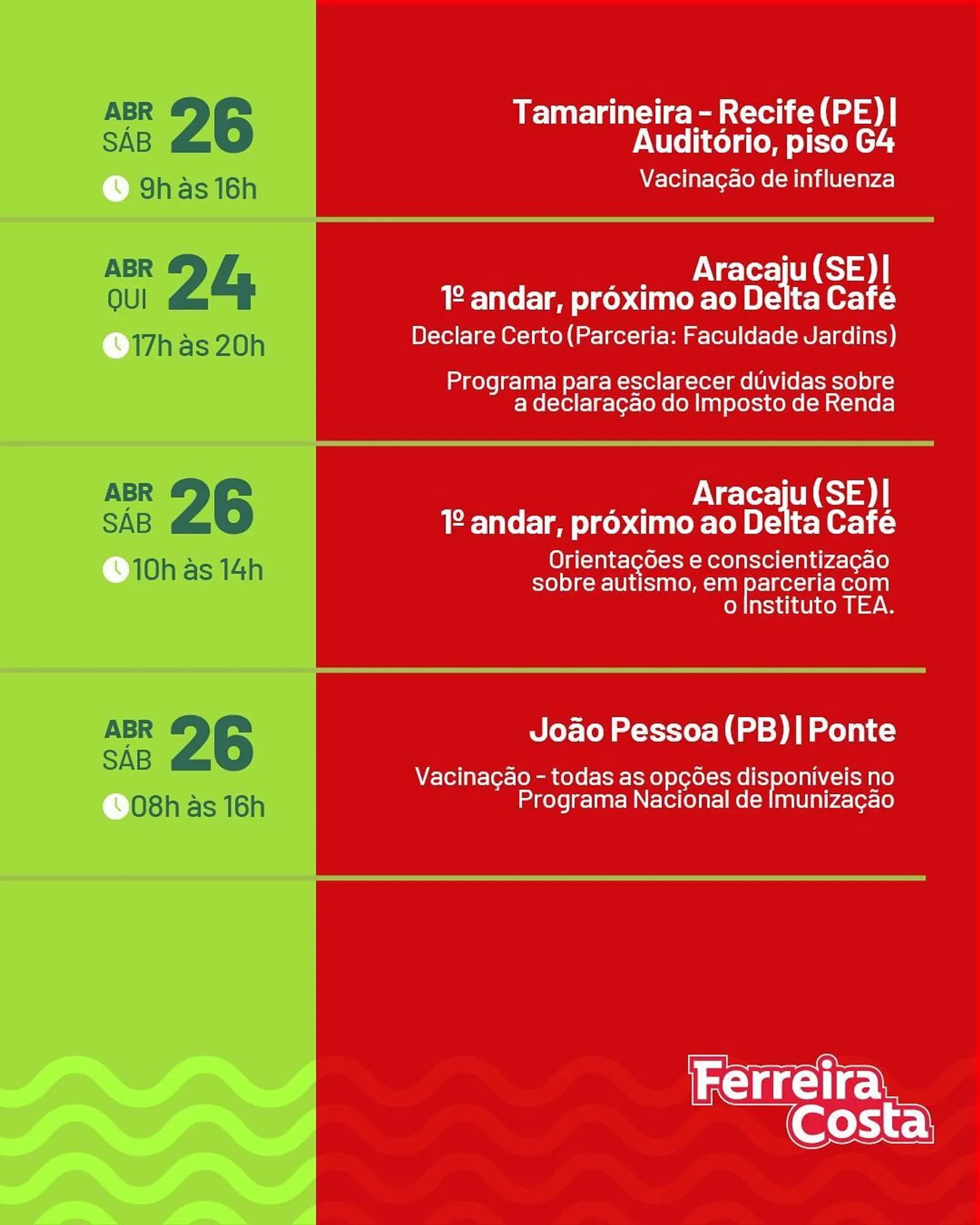 Encarte de Catálogo Ferreira Costa 25 de abril até 26 de abril 2025 - Pagina 2