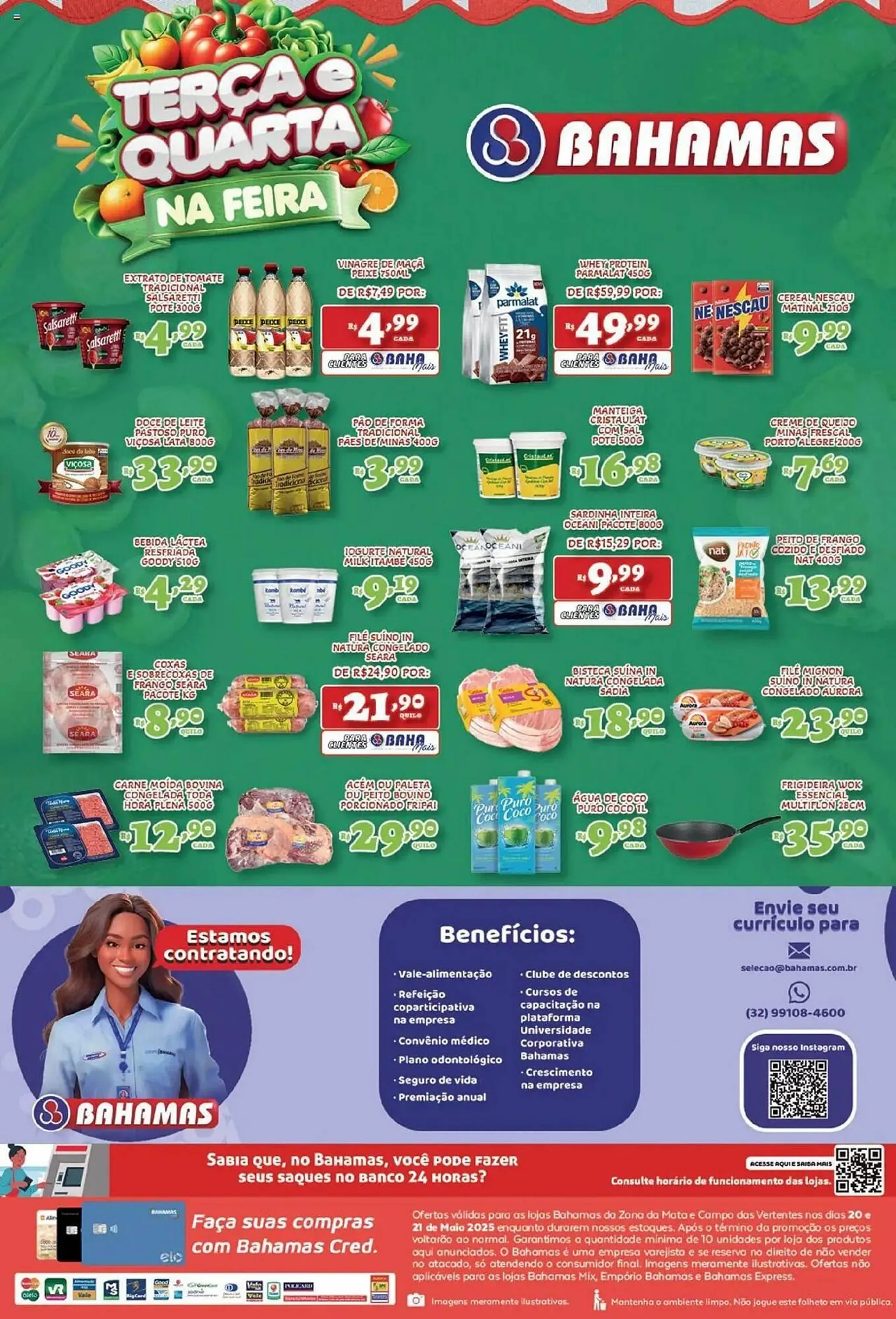 Encarte de Catálogo Bahamas Supermercados 20 de maio até 21 de maio 2025 - Pagina 2