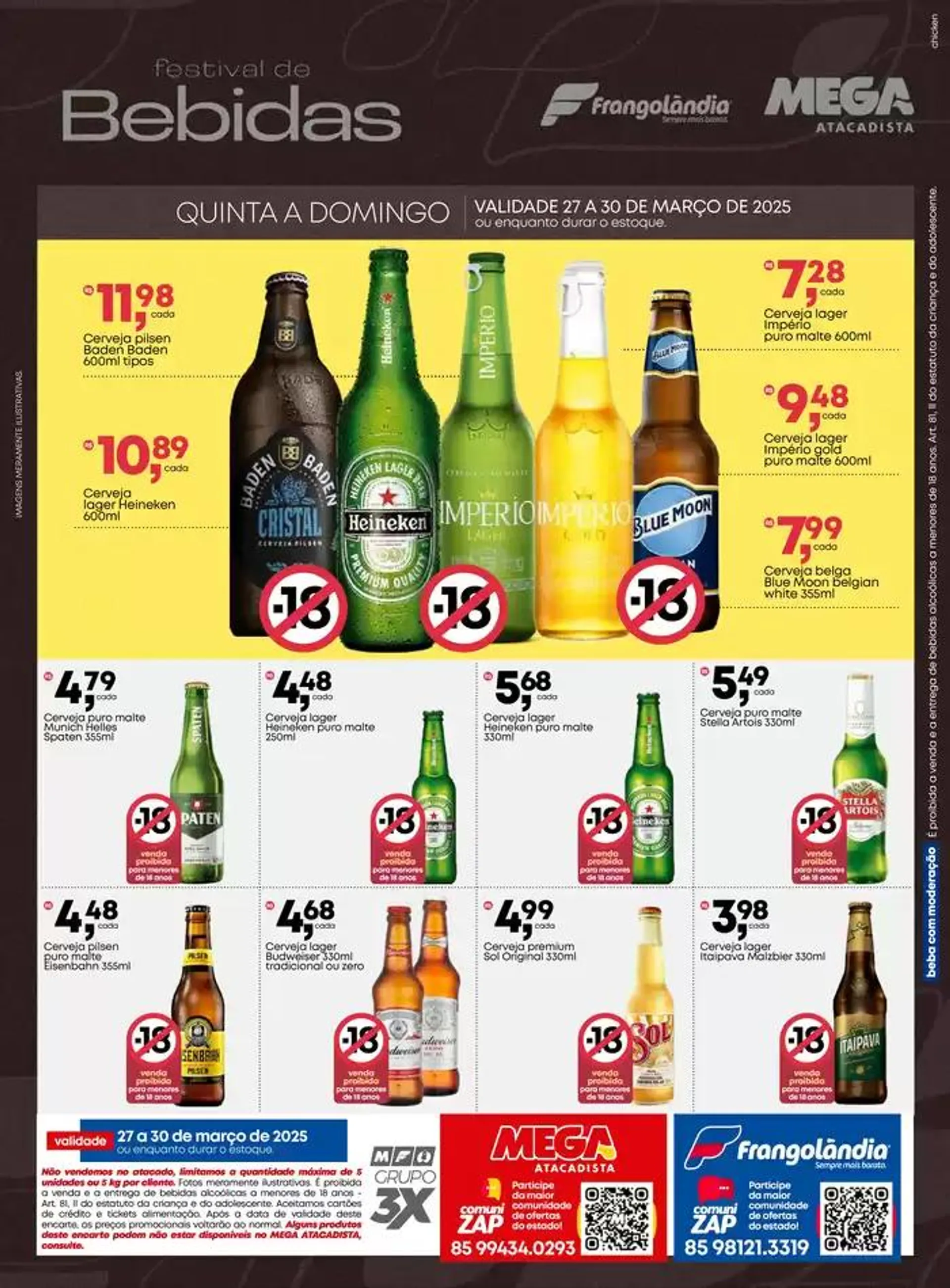 Encarte de Encarte Super Frangolândia 27 de março até 30 de março 2025 - Pagina 10