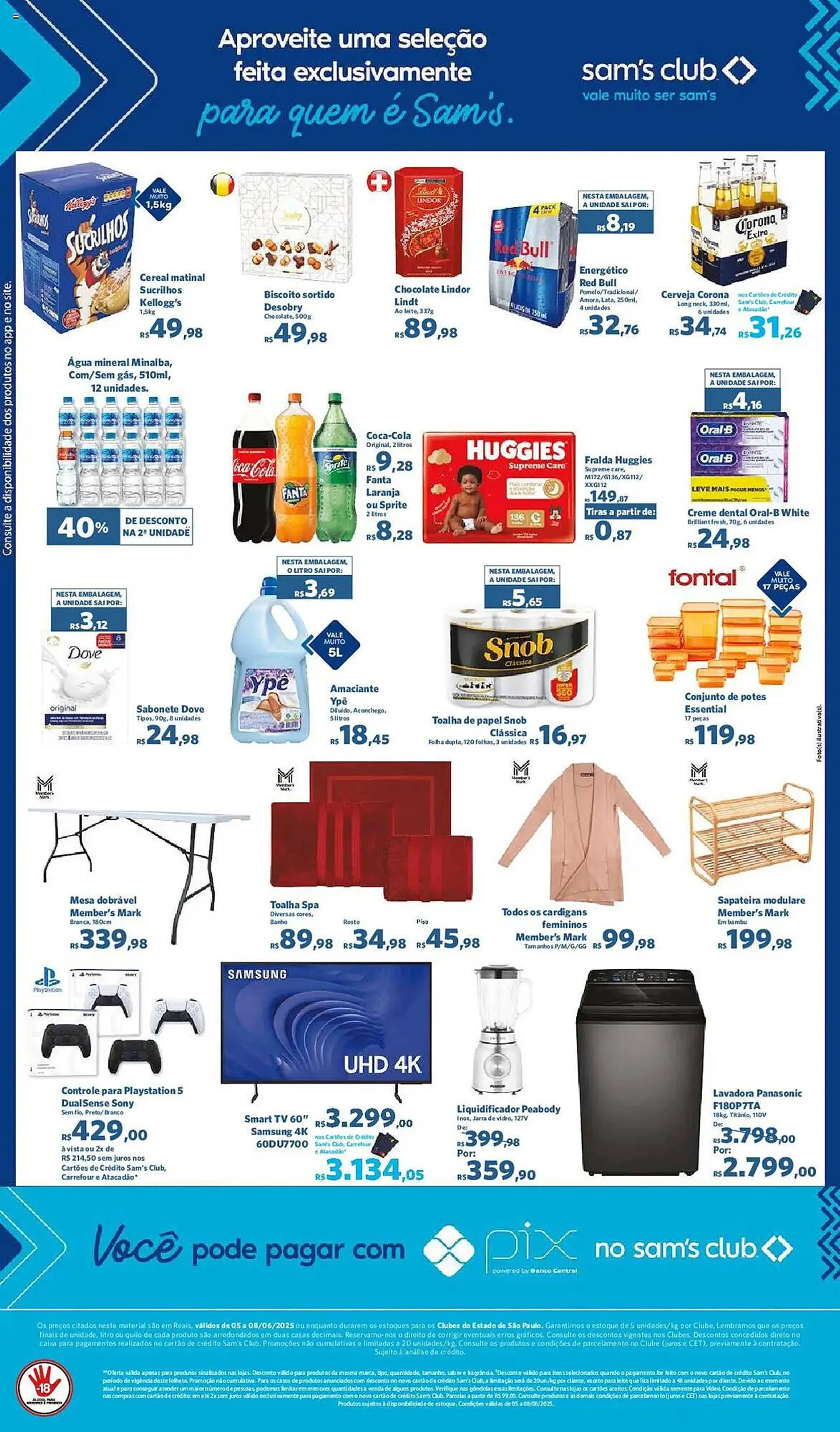 Encarte de Catálogo Sam's Club 5 de junho até 9 de junho 2025 - Pagina 2