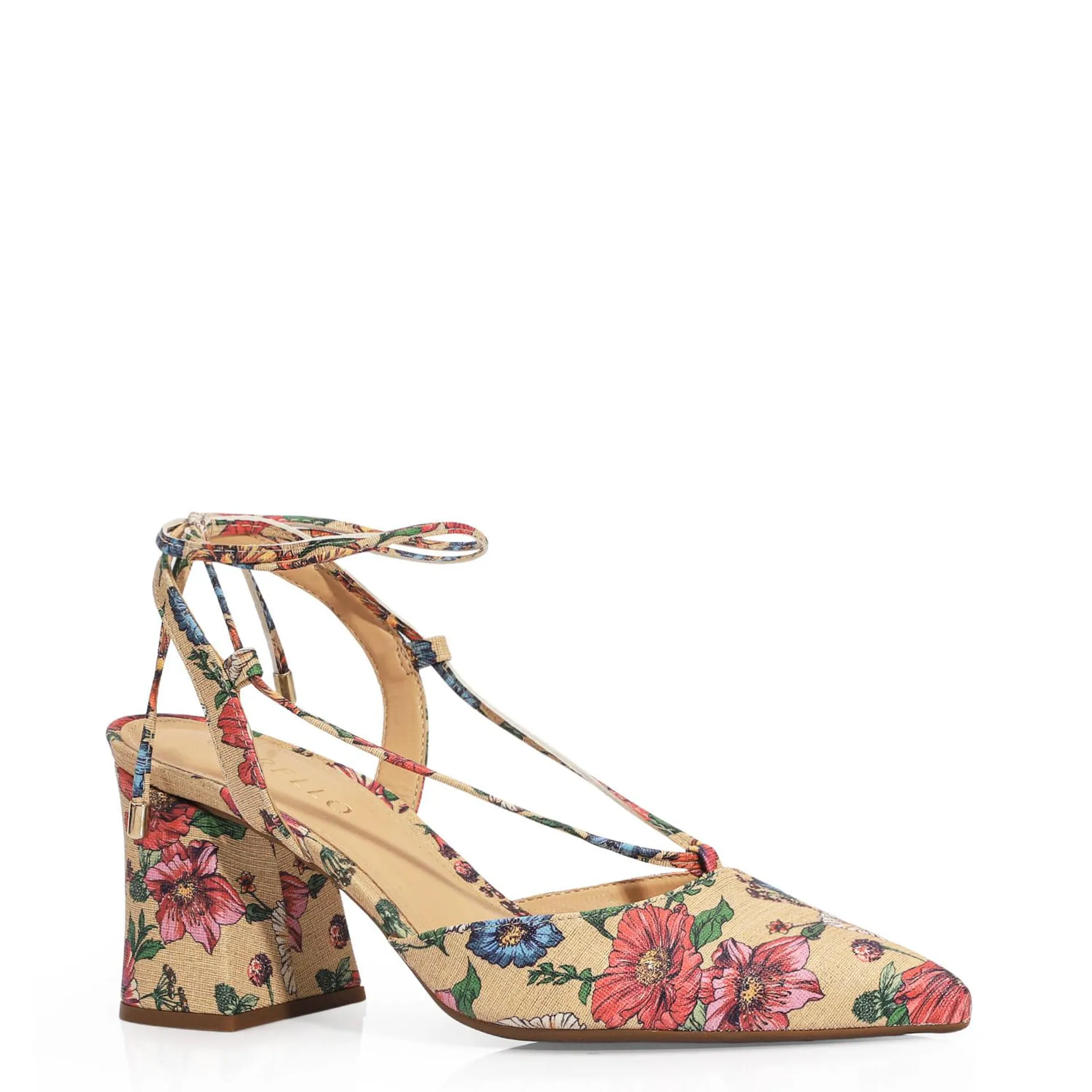 Scarpin Alt Floral