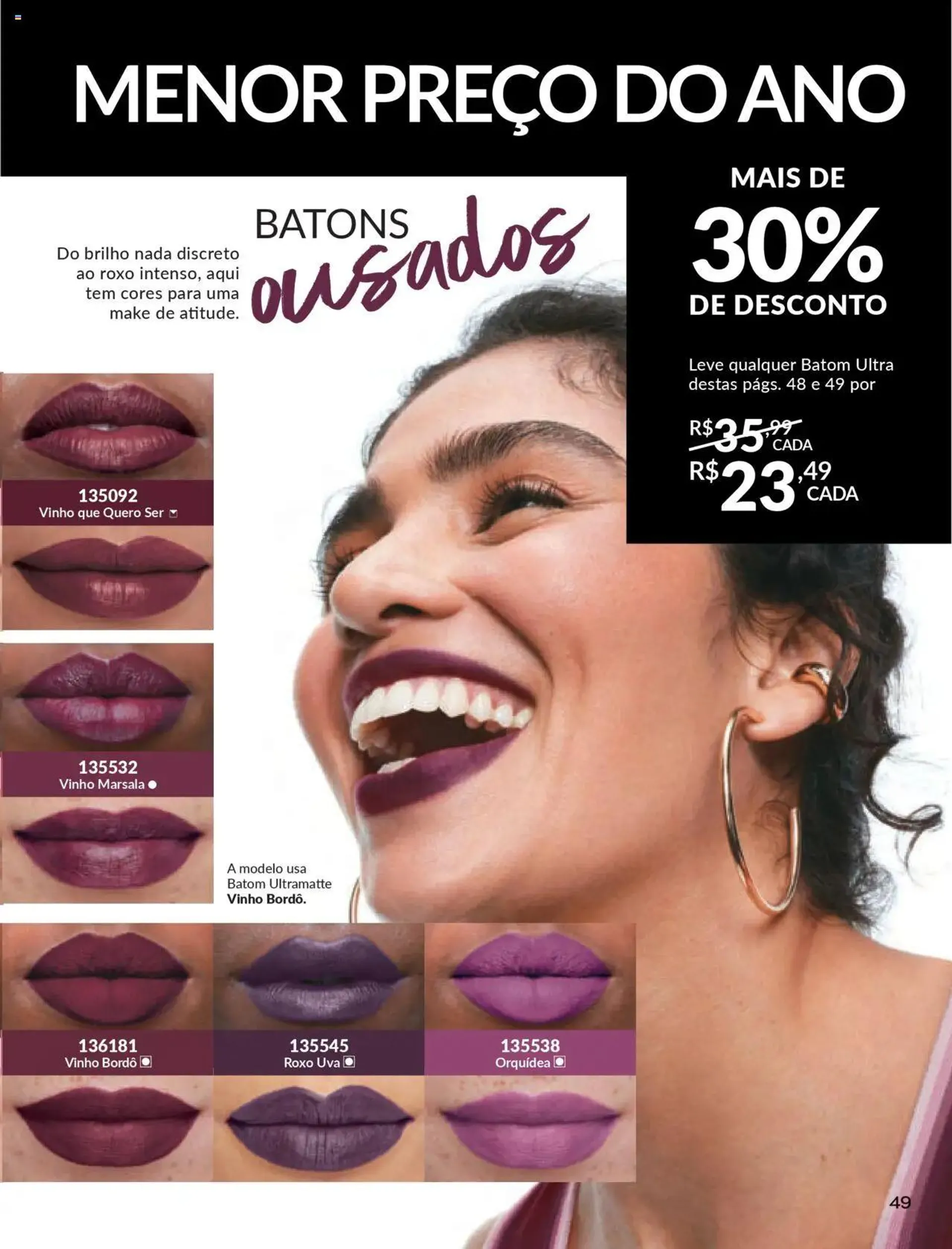Encarte de Avon - Campanha 07 3 de abril até 1 de maio 2025 - Pagina 49