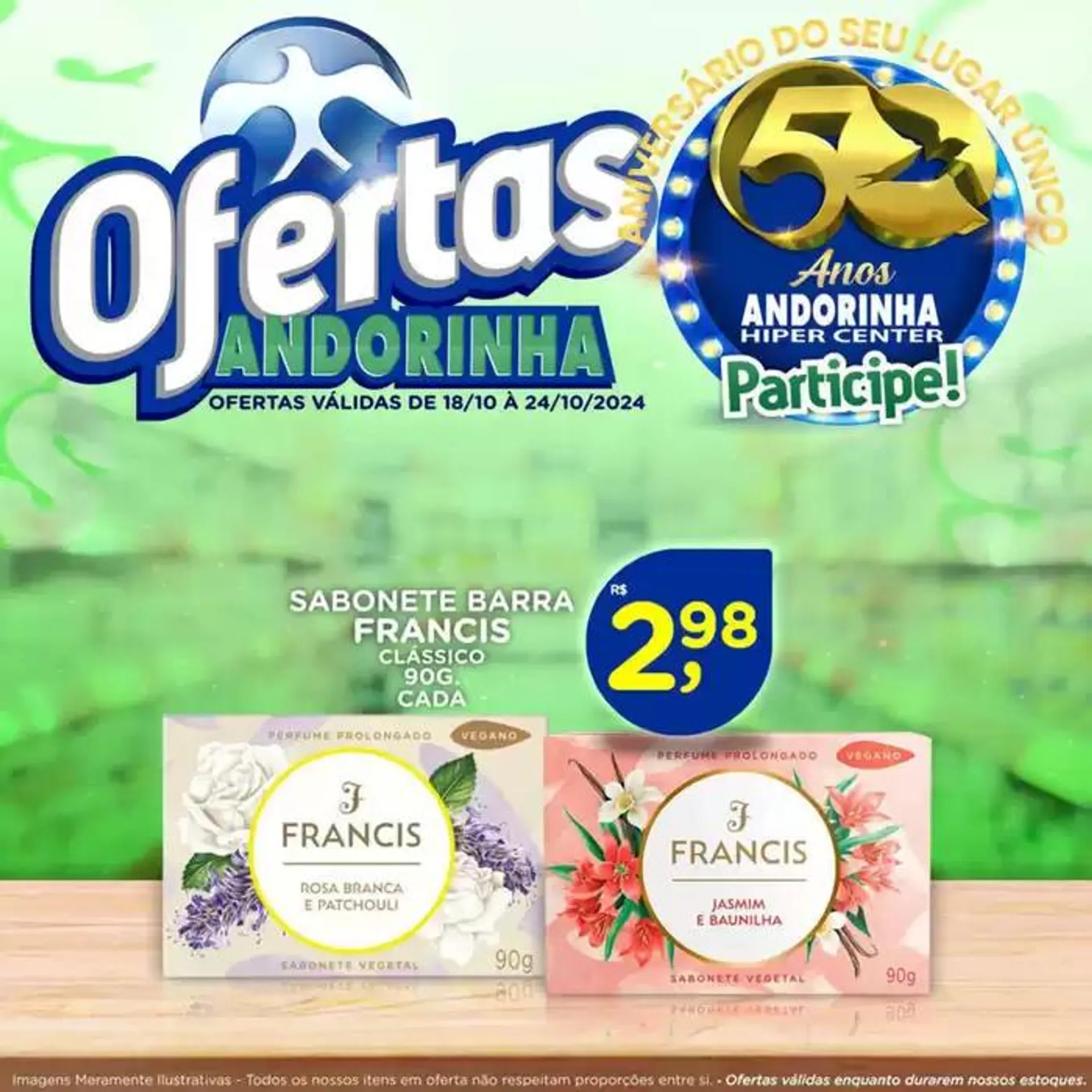 Encarte de Andorinha Hipermercado OFERTAS 18 de outubro até 24 de outubro 2024 - Pagina 46