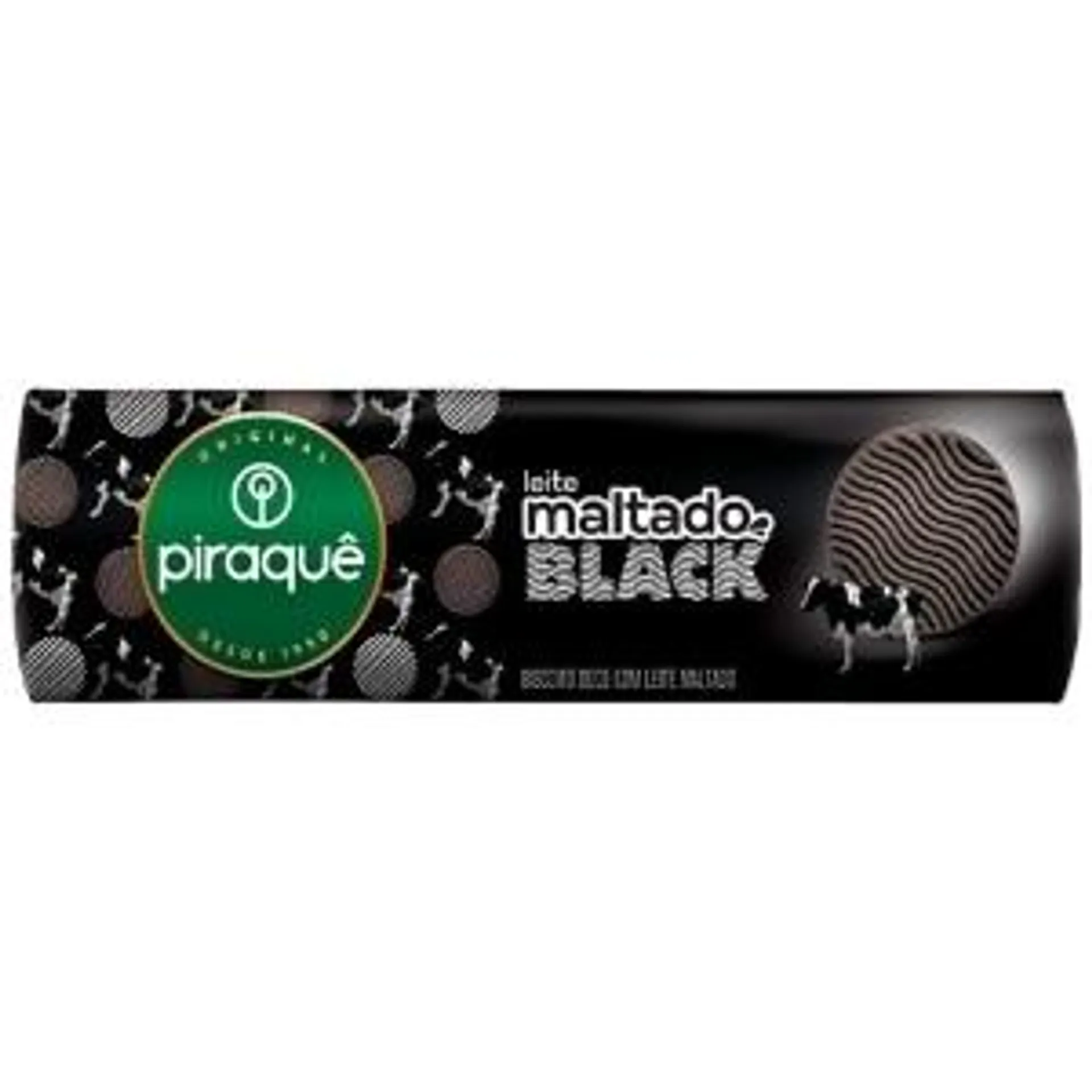 Biscoito Piraquê Leite Maltado Black 132g