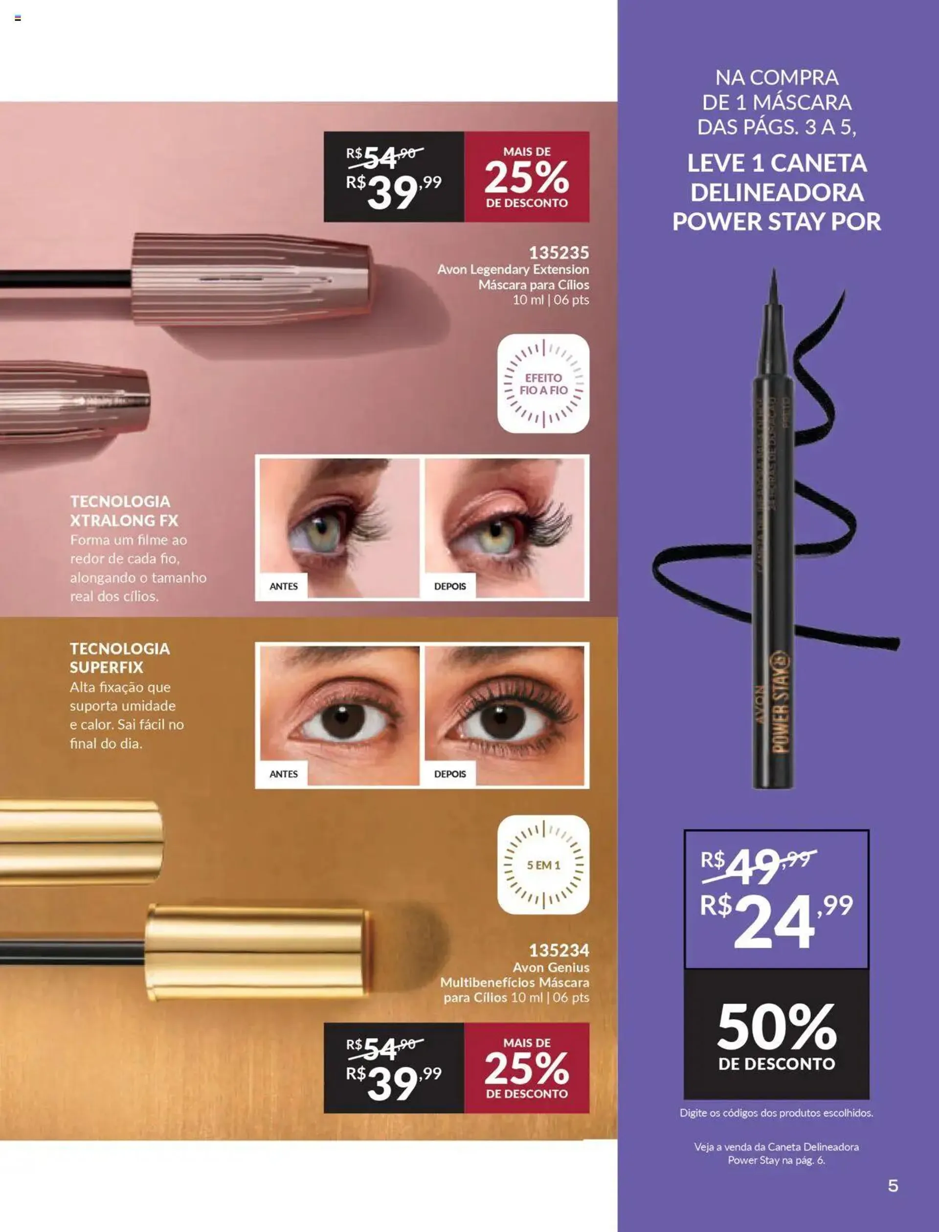Encarte de Avon - Campanha 07 3 de abril até 1 de maio 2025 - Pagina 5