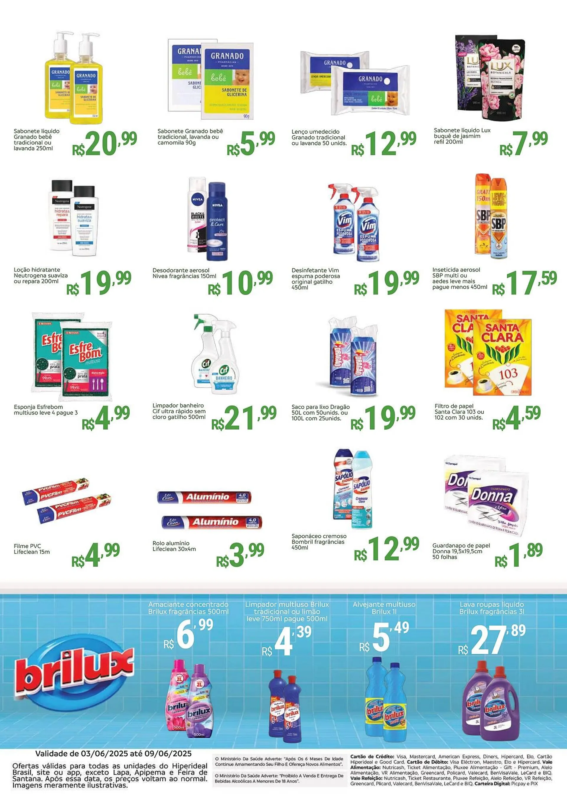 Encarte de Catálogo Hiperideal Supermercados 3 de junho até 9 de junho 2025 - Pagina 4