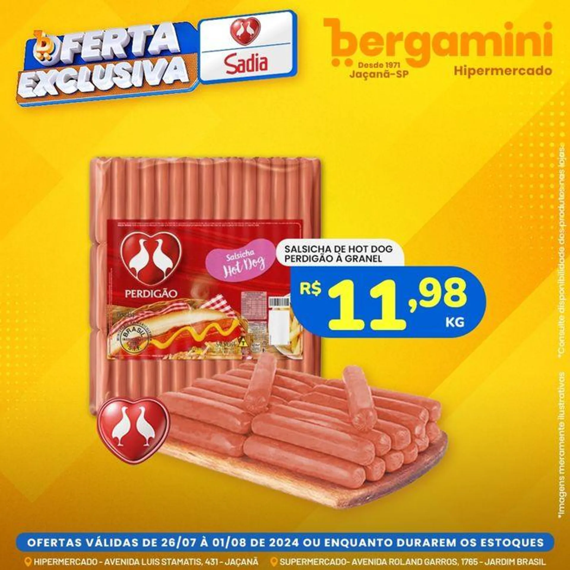 Encarte de Oferta Supermercado Bergamini 26 de julho até 1 de agosto 2024 - Pagina 4