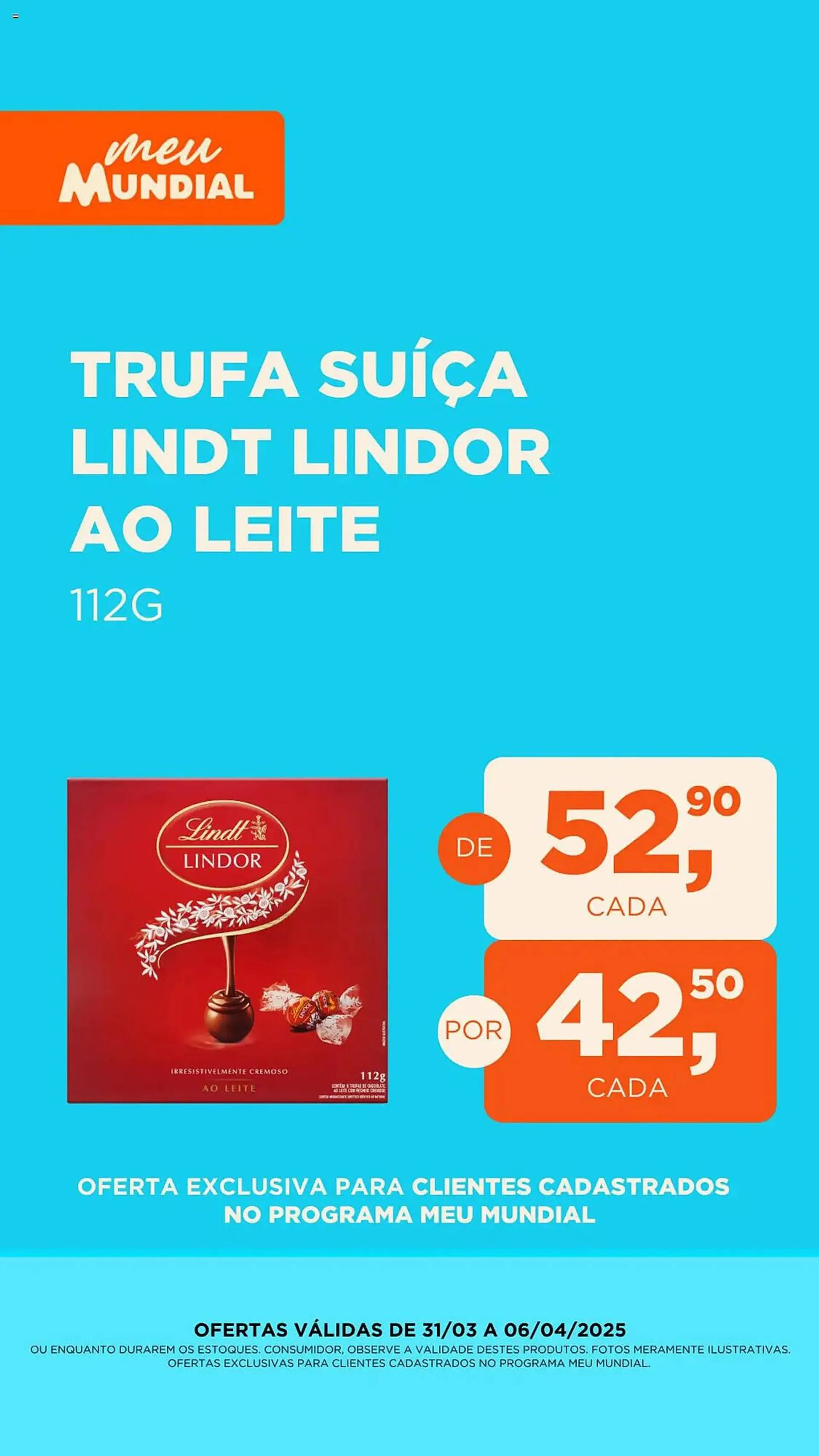 Encarte de Catálogo Supermercados Mundial 31 de março até 6 de abril 2025 - Pagina 3