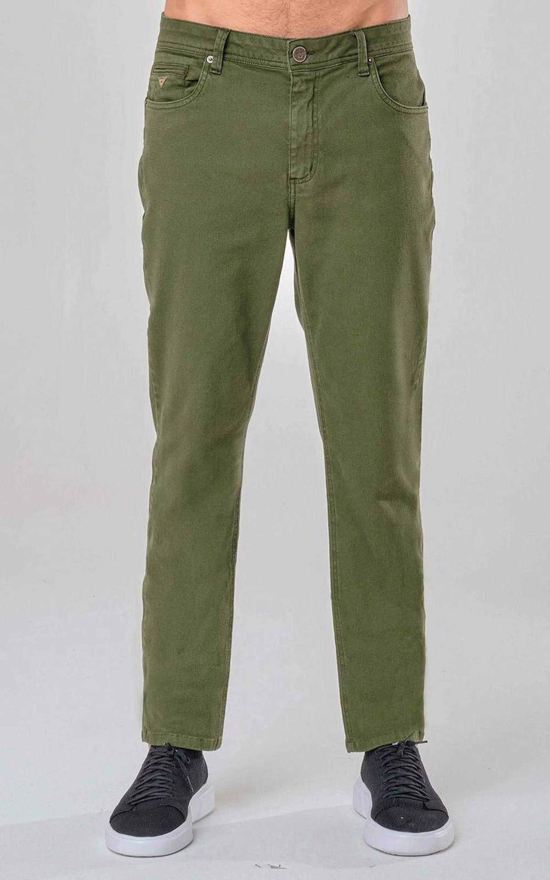 Calça Masculina Slim Sarja - HEMP