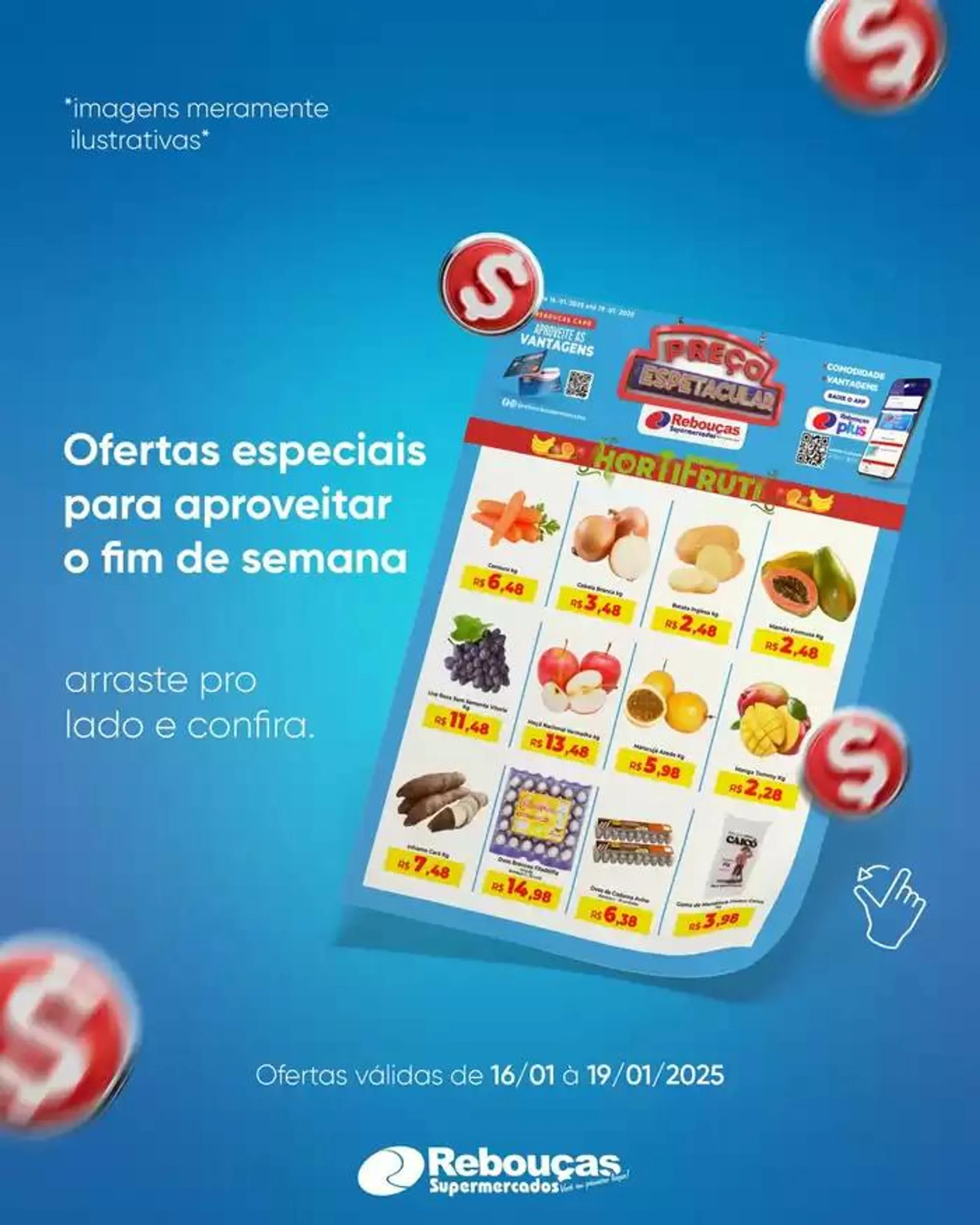 Encarte Rebouças Supermercados - 1