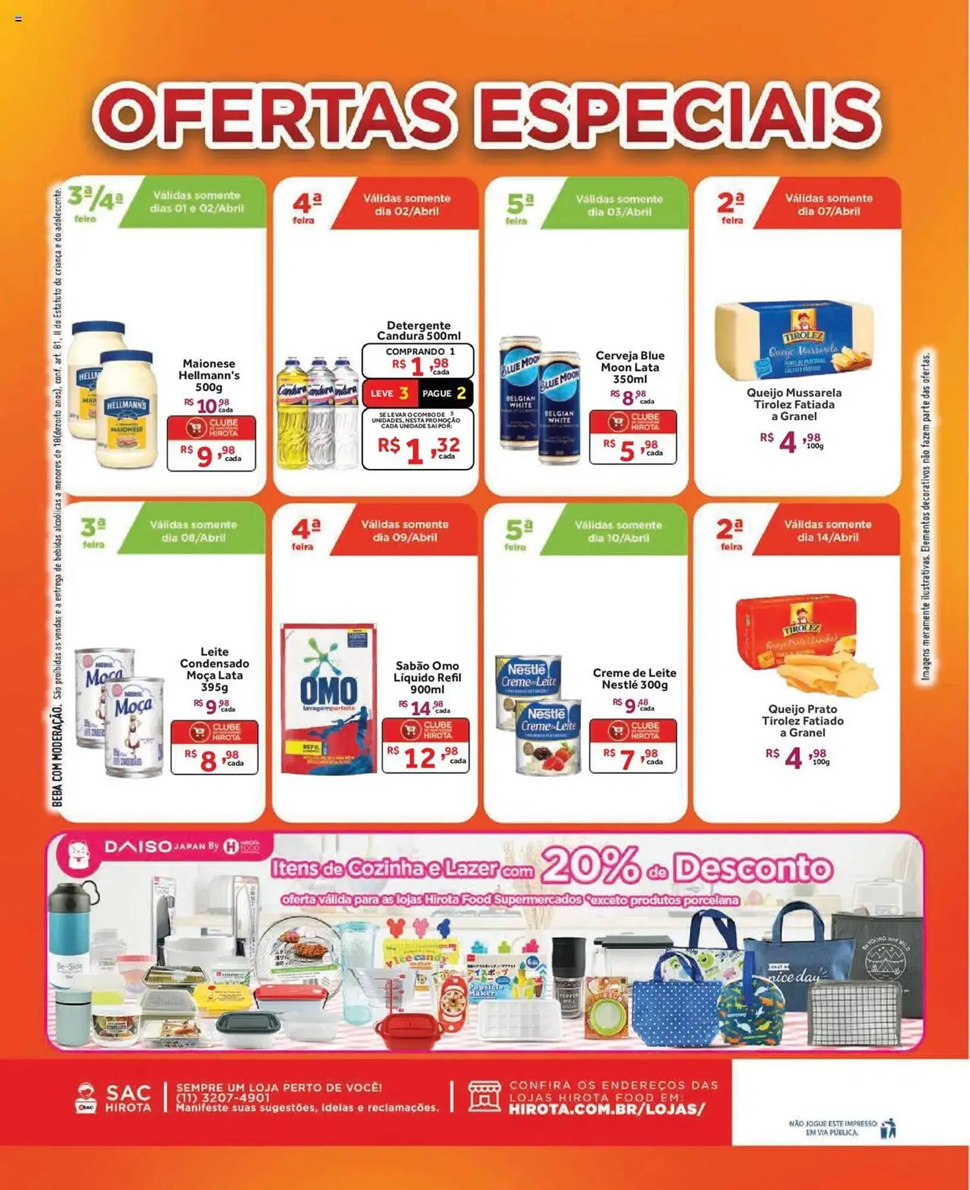 Encarte de Catálogo Hirota Food Supermercado 2 de abril até 14 de abril 2025 - Pagina 6