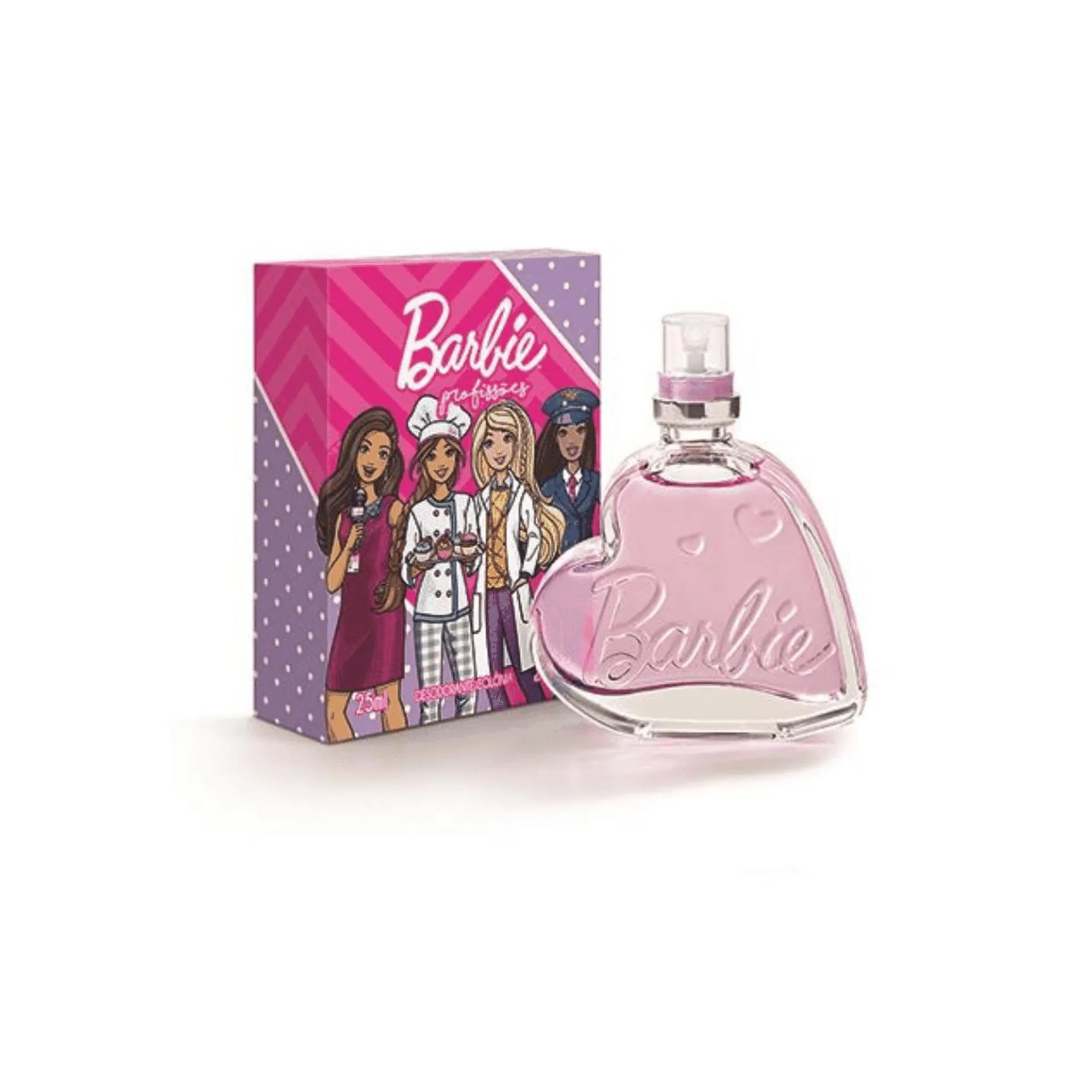 Desodorante Colônia Barbie Profissões 25ml - Jequiti