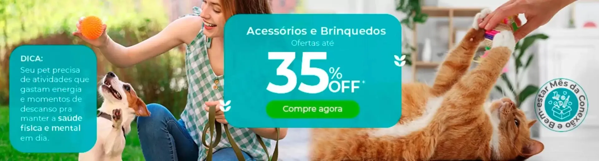 Encarte de  Oferta Cobasi 4 de abril até 18 de abril 2025 - Pagina 1