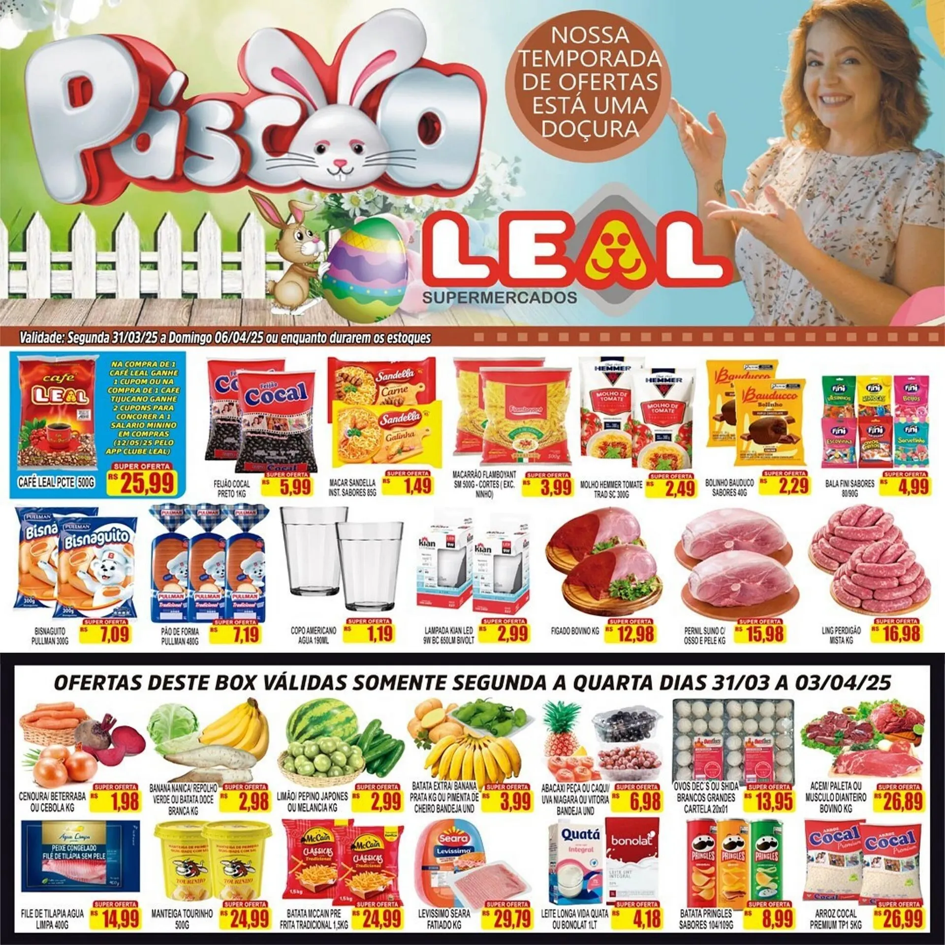 Encarte de Catálogo Supermercado leal 31 de março até 6 de abril 2025 - Pagina 2