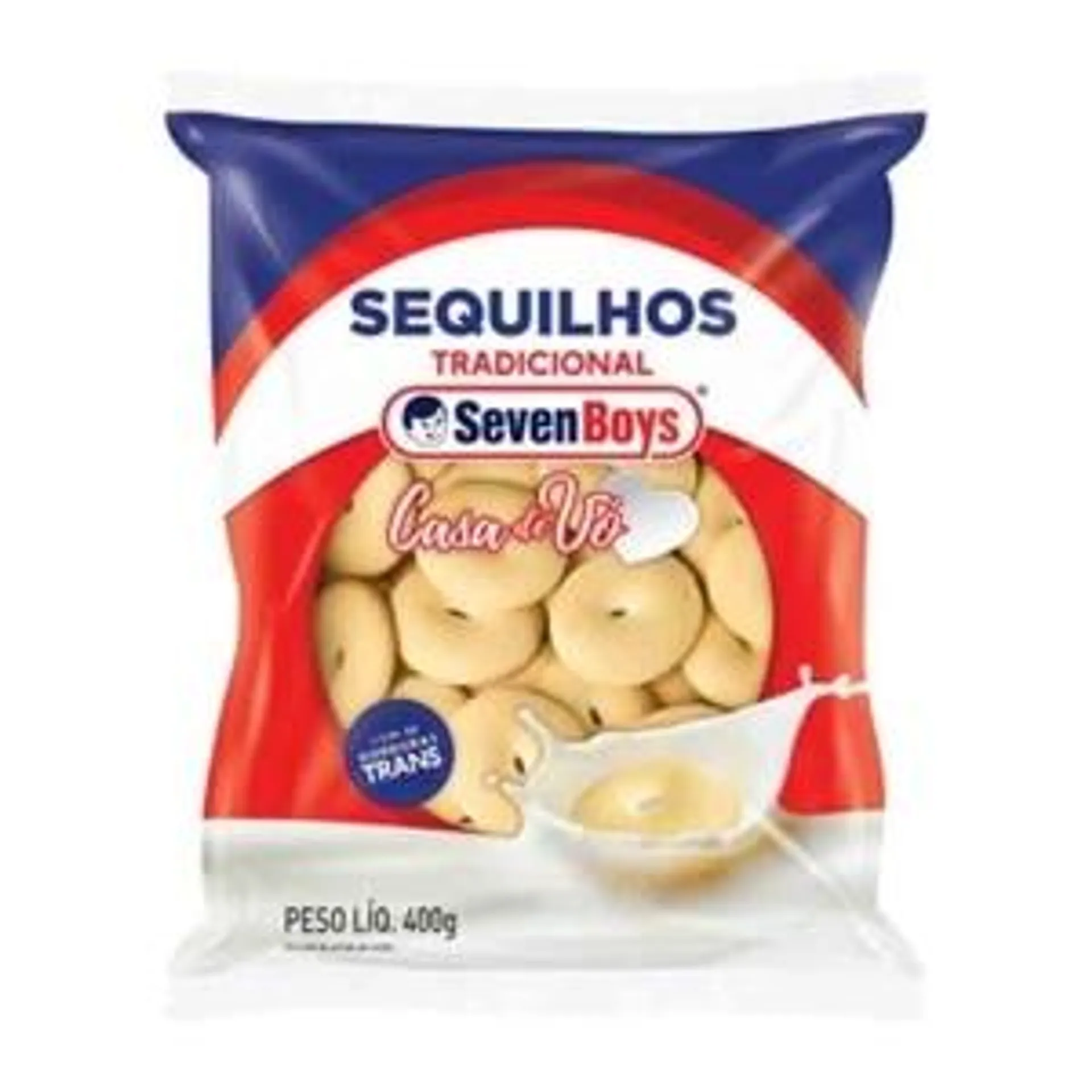 Sequilhos Tradicional Seven Boys 500g