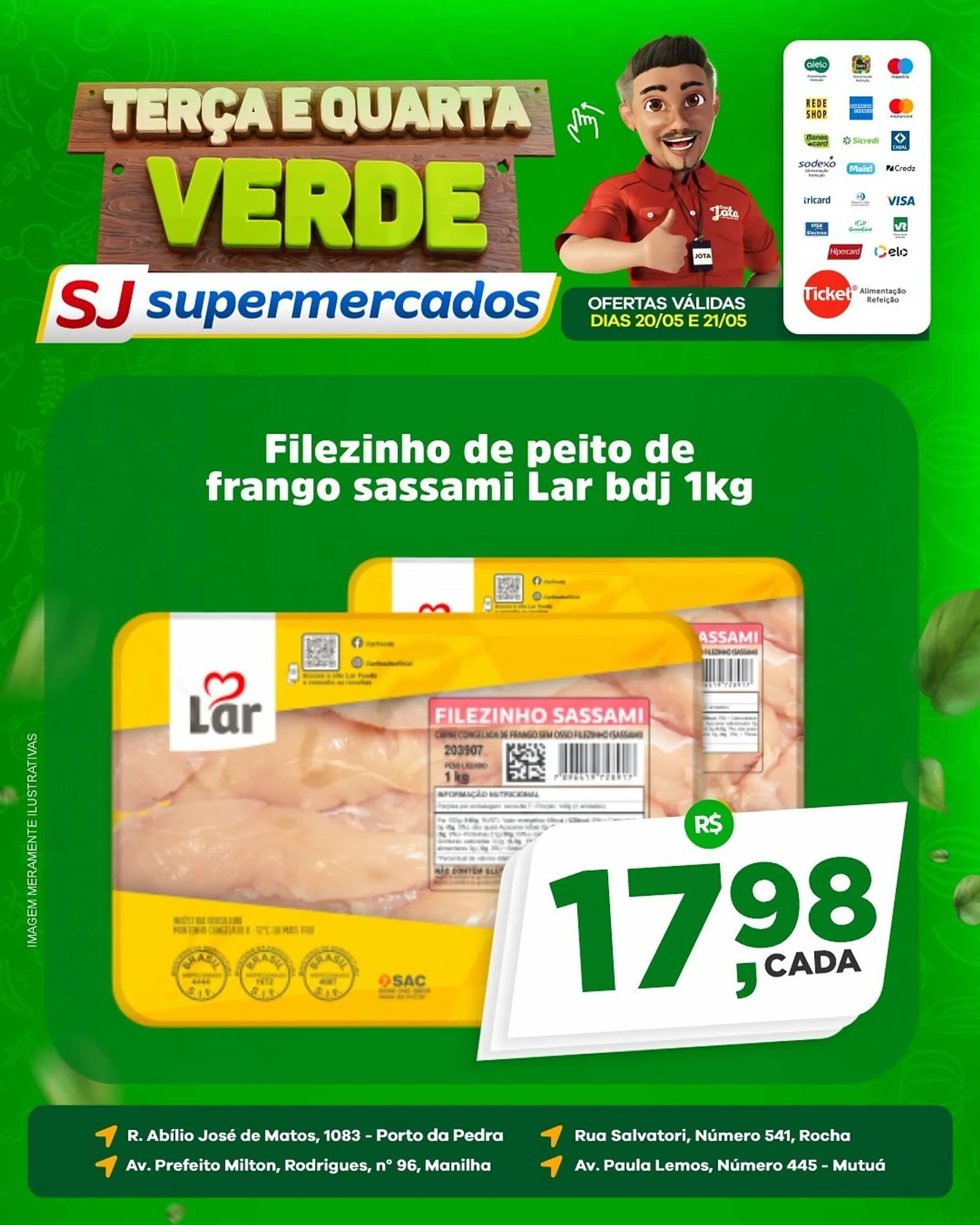 Encarte de Catálogo Sj Supermercados 20 de maio até 21 de maio 2025 - Pagina 5