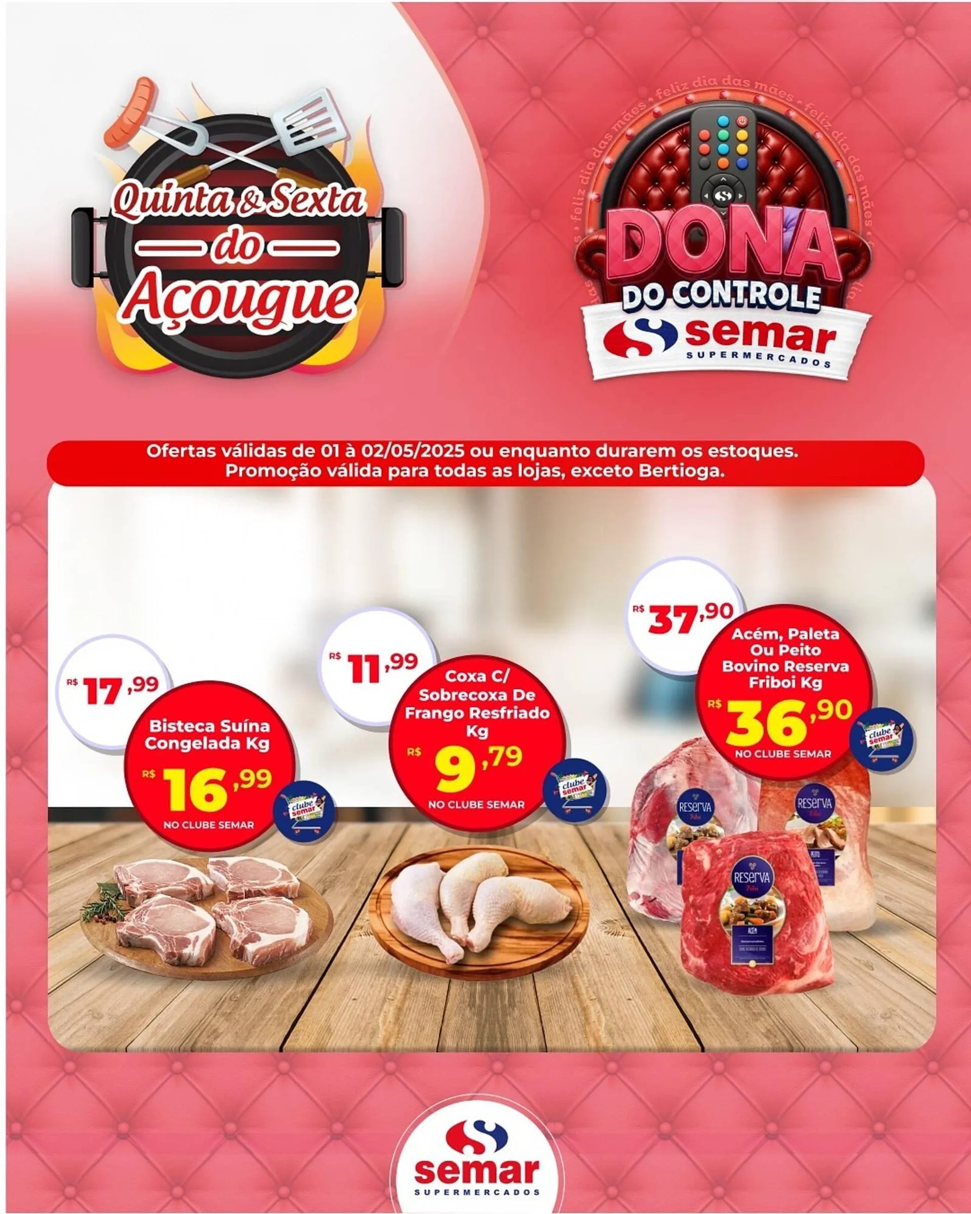 Encarte de Catálogo Semar Supermercado 30 de abril até 2 de maio 2025 - Pagina 2