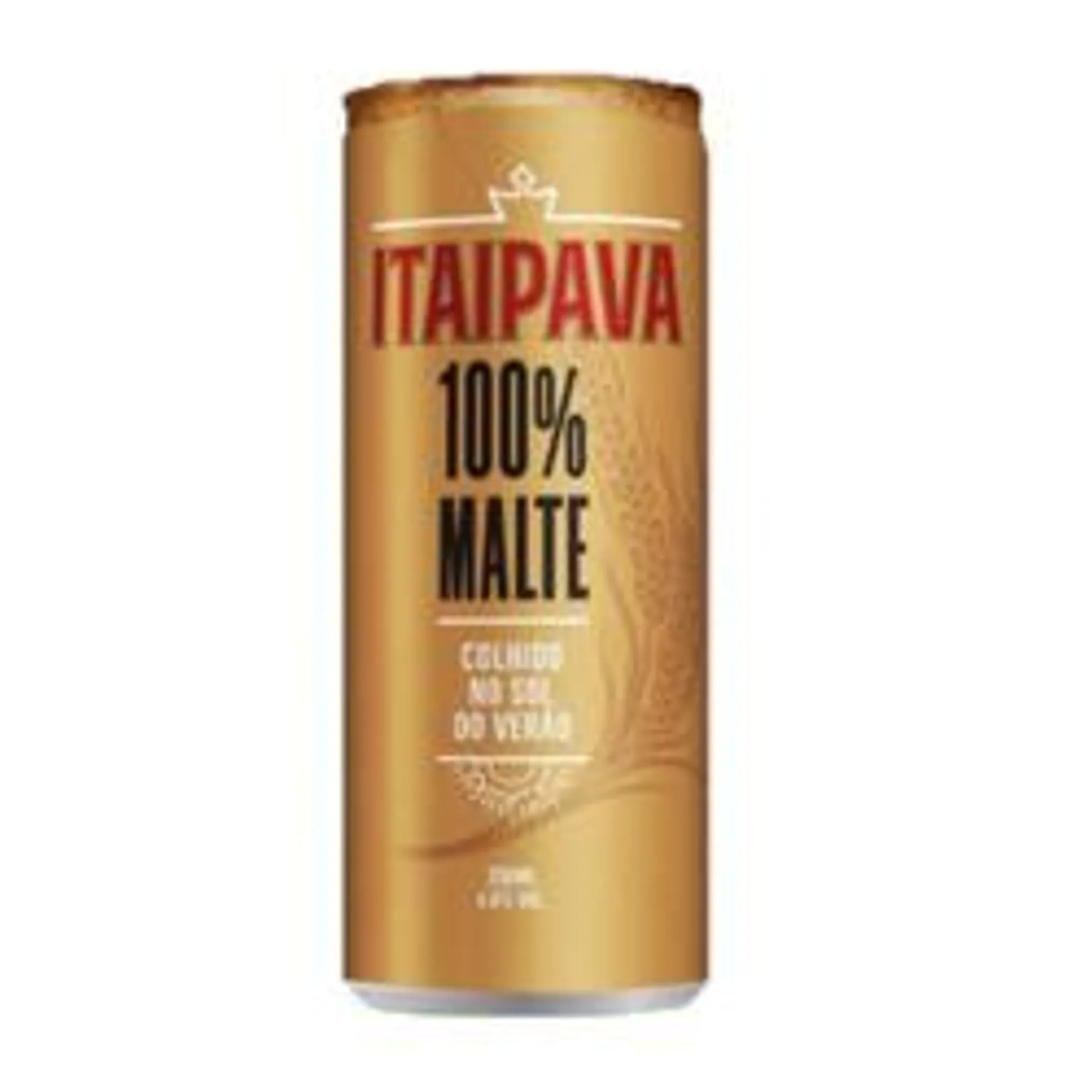 Cerveja 100% Puro Malte Itaipava Lata 350ml