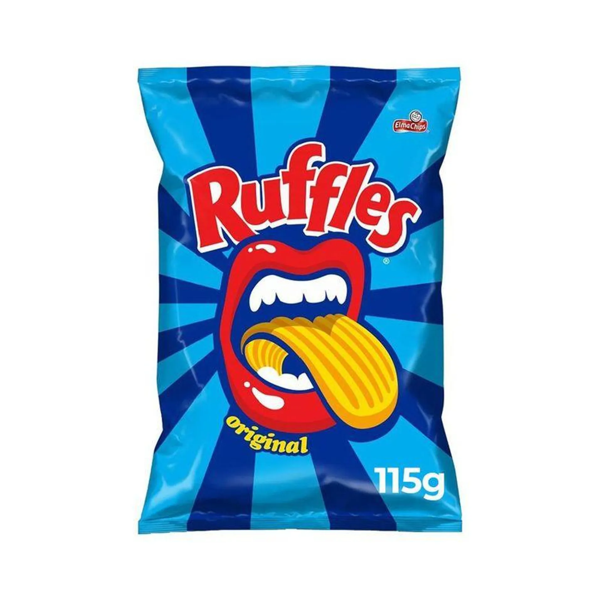 Batata Frita Ondulada Original Elma Chips Ruffles 115g