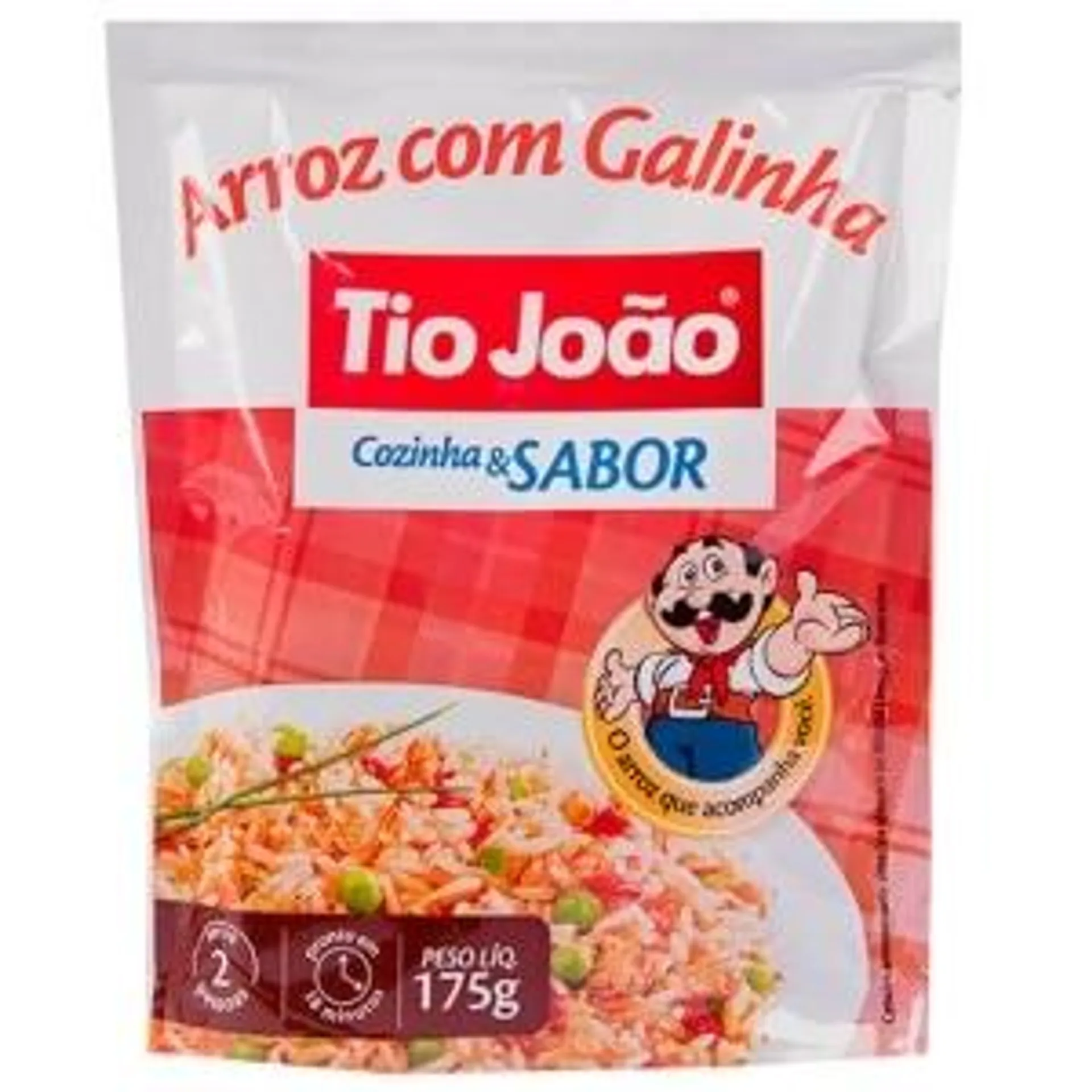 Arroz Tio João com Galinha 175g