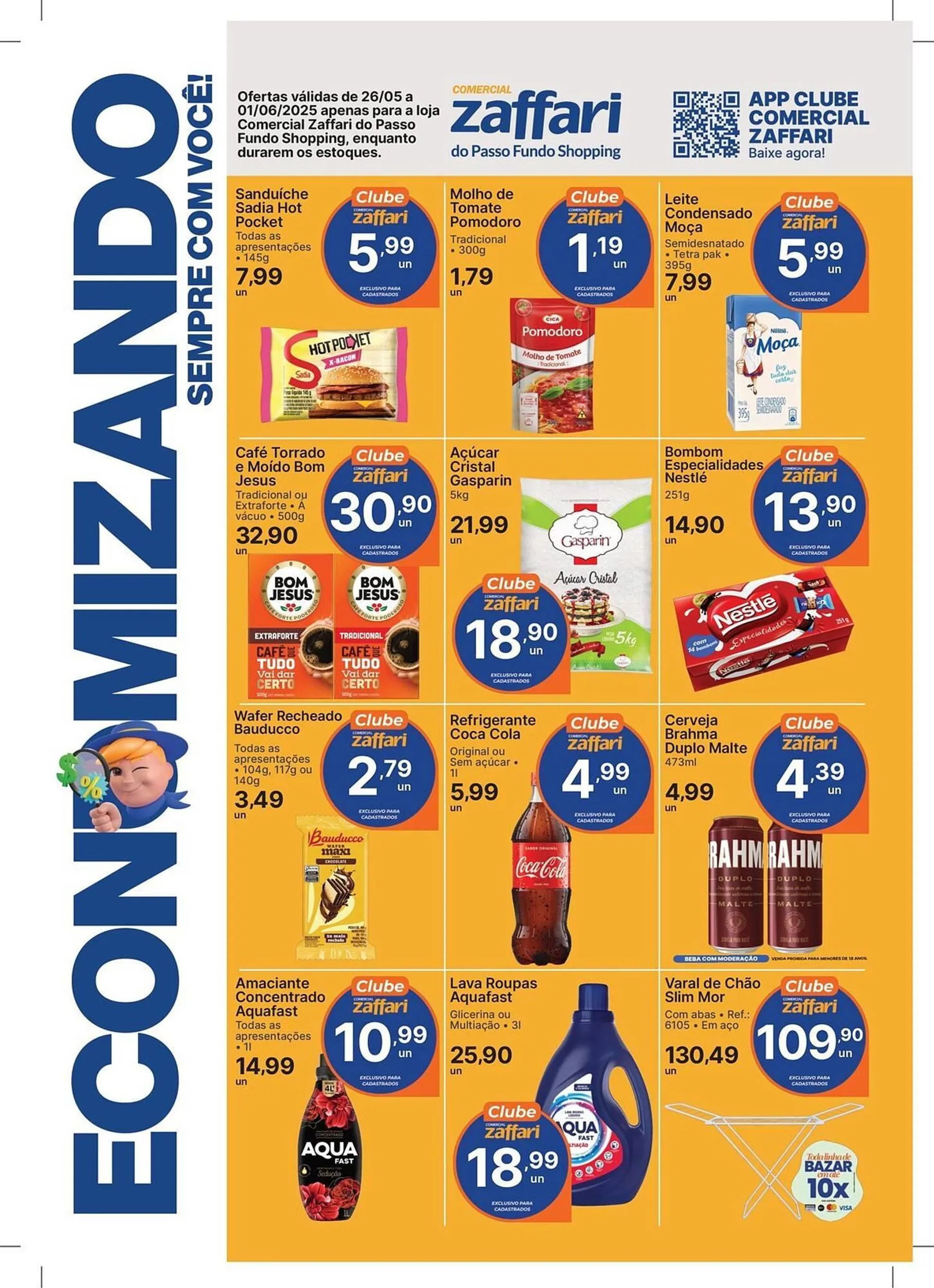 Encarte de Catálogo Comercial Zaffari 26 de maio até 1 de junho 2025 - Pagina 1