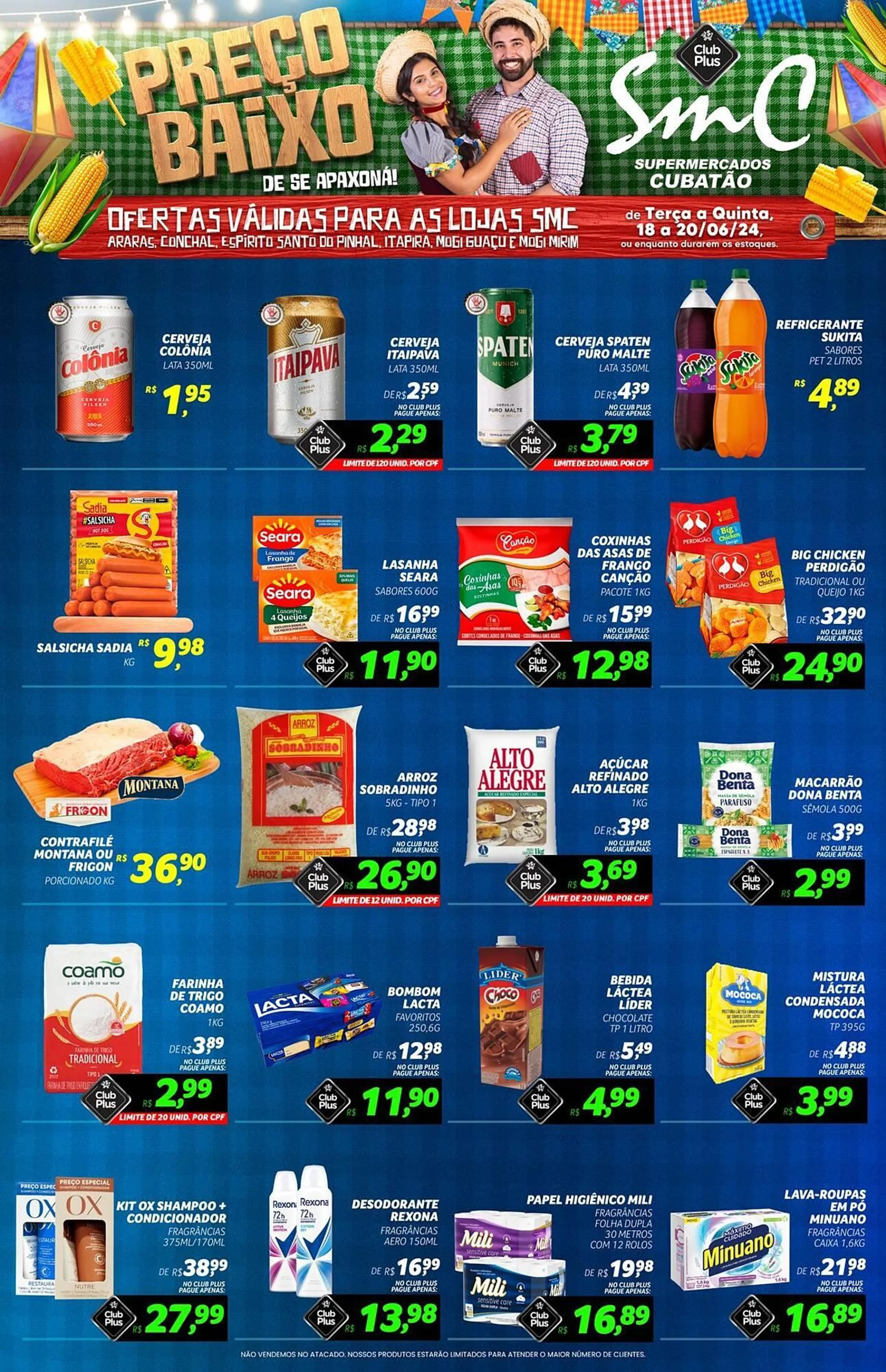 Encarte de Catálogo Supermercado Lavapés 18 de junho até 20 de junho 2024 - Pagina 1