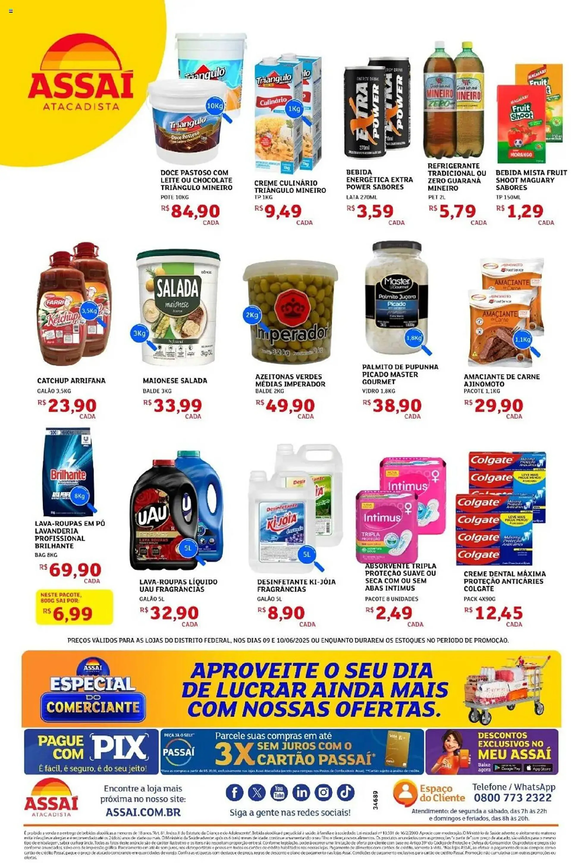 Encarte de Catálogo Assaí Atacadista 9 de junho até 10 de junho 2025 - Pagina 2