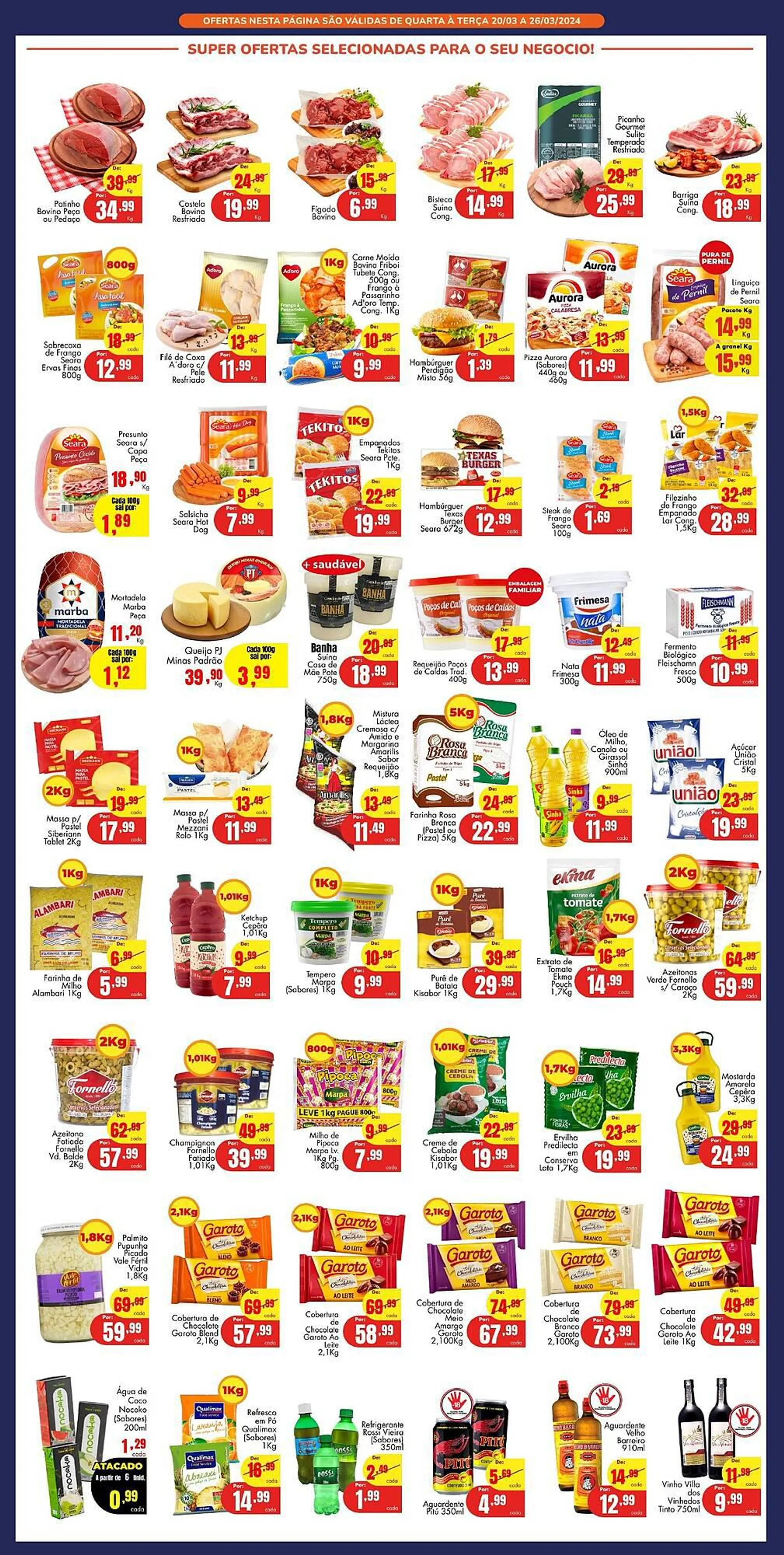 Encarte de Catálogo Barbosa Supermercados 20 de março até 26 de março 2024 - Pagina 2