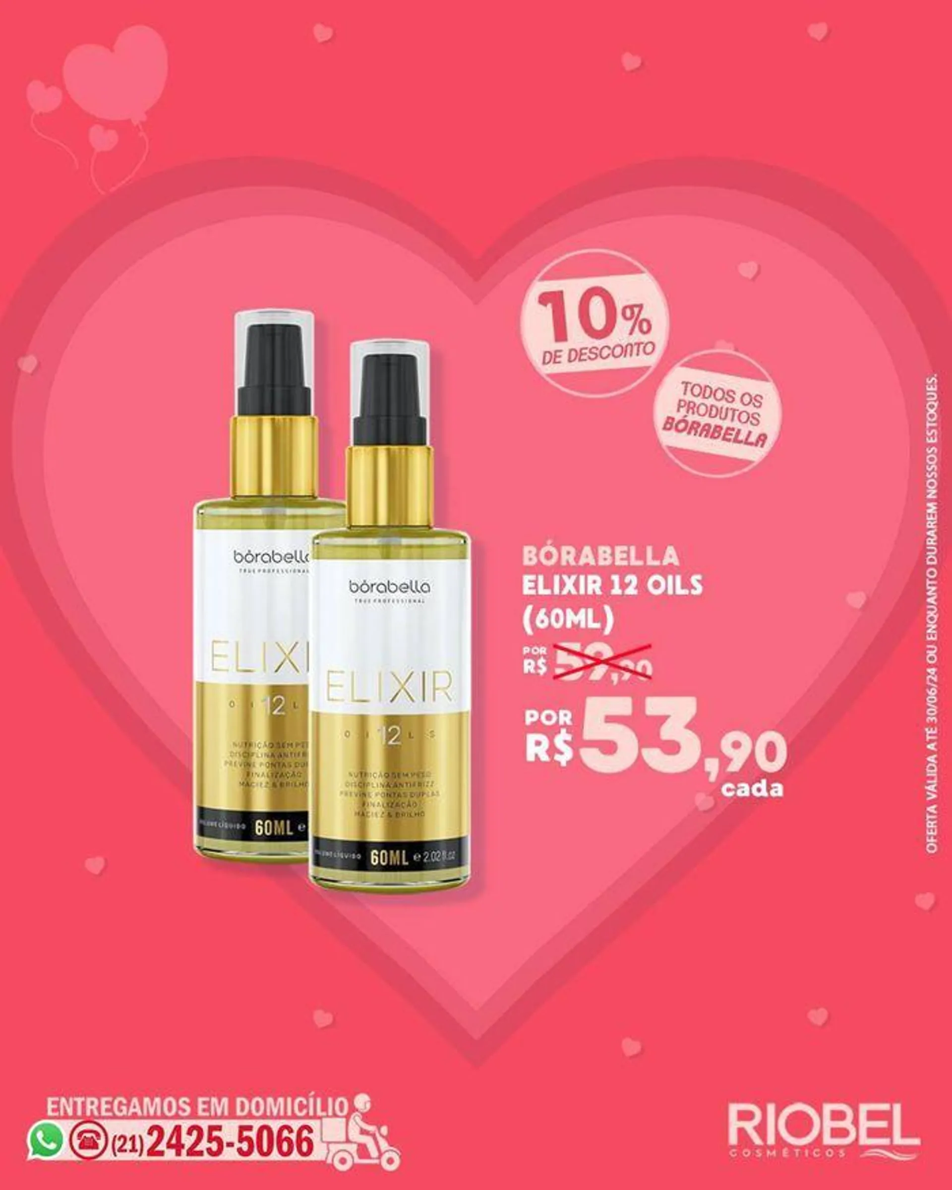 Encarte de Oferta Rio Bel Cosméticos 28 de junho até 30 de junho 2024 - Pagina 1