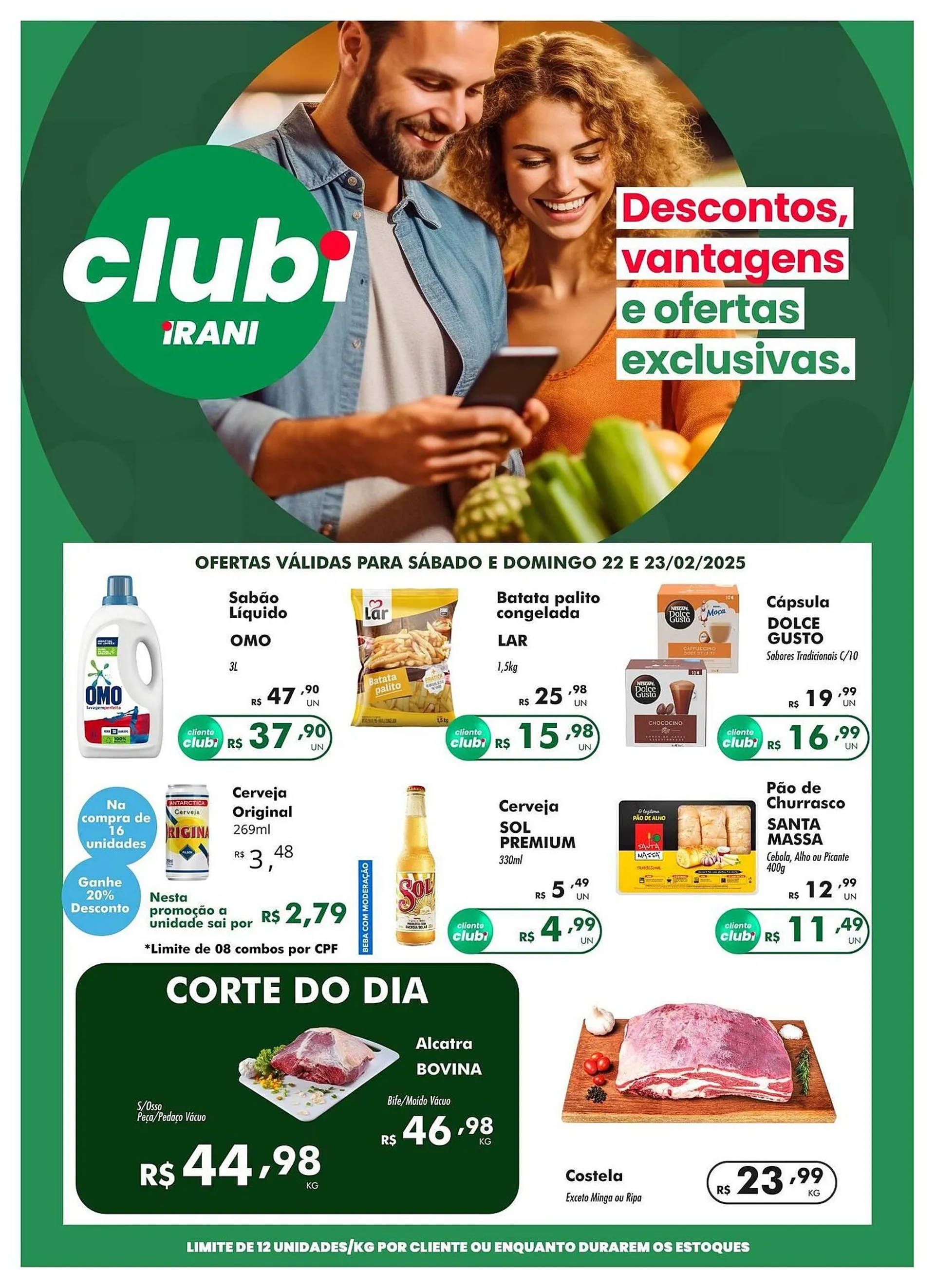 Encarte de Catálogo Irani Supermercados 22 de fevereiro até 23 de fevereiro 2025 - Pagina 2