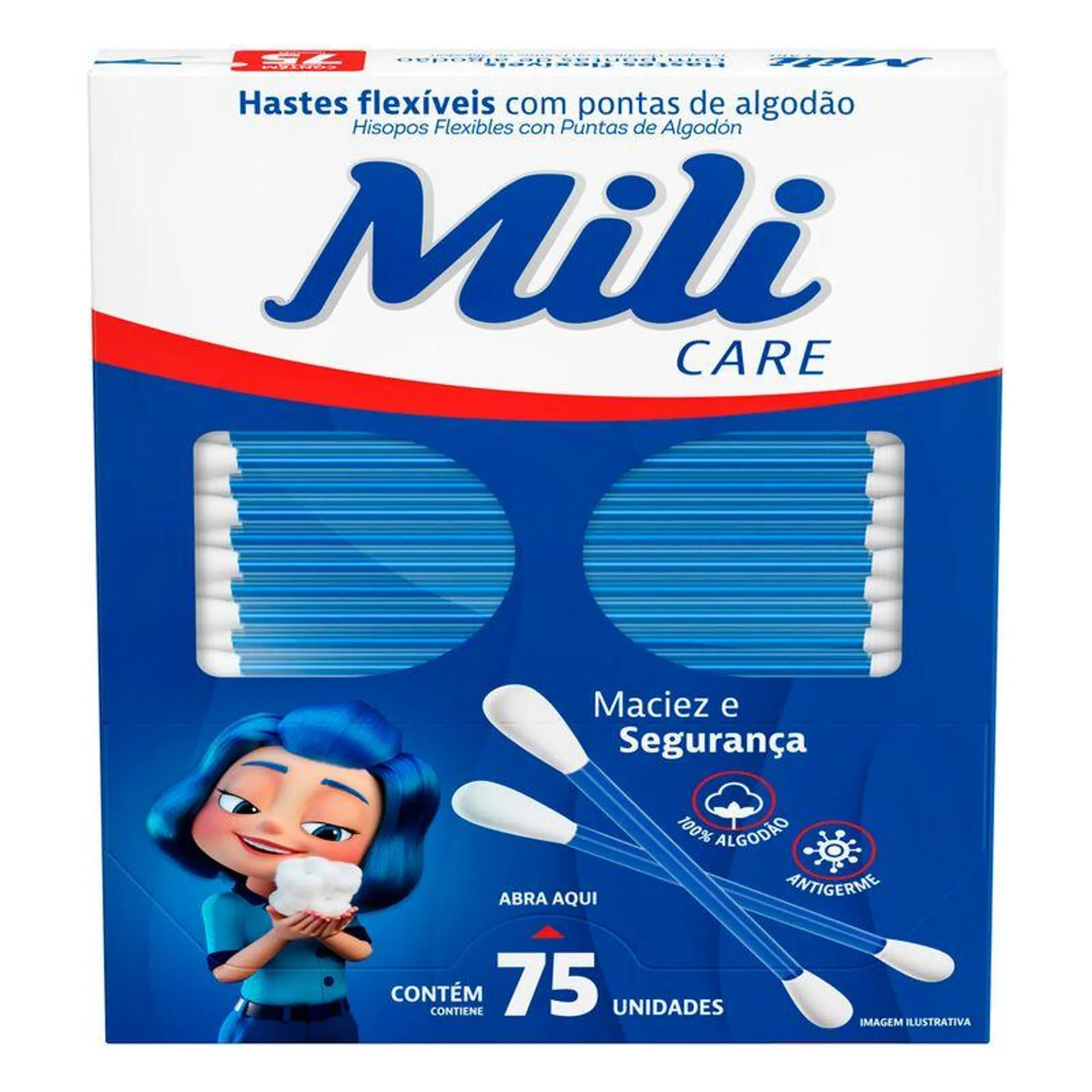 Haste Flexiveis Mili Com 75