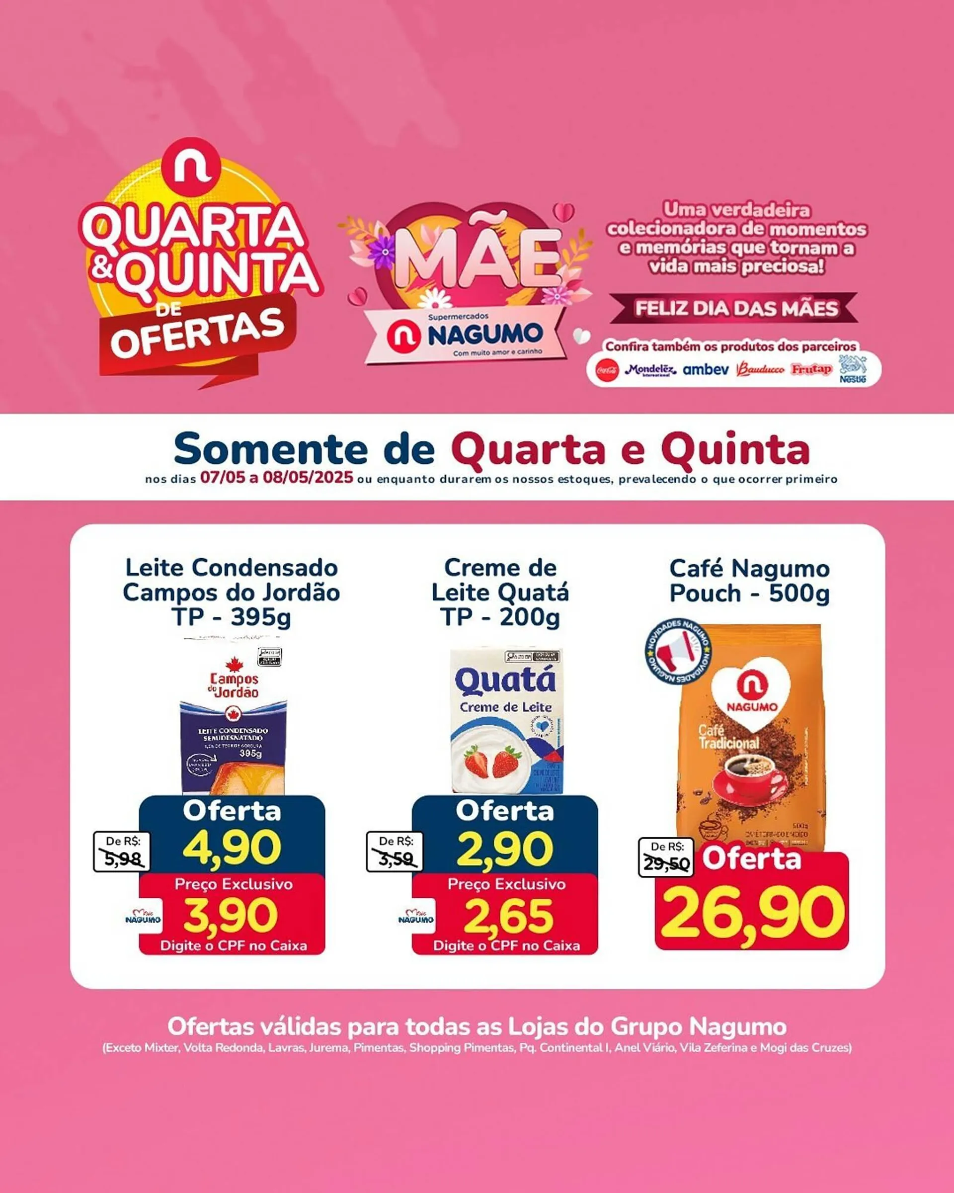 Encarte de Catálogo Nagumo 7 de maio até 8 de maio 2025 - Pagina 1