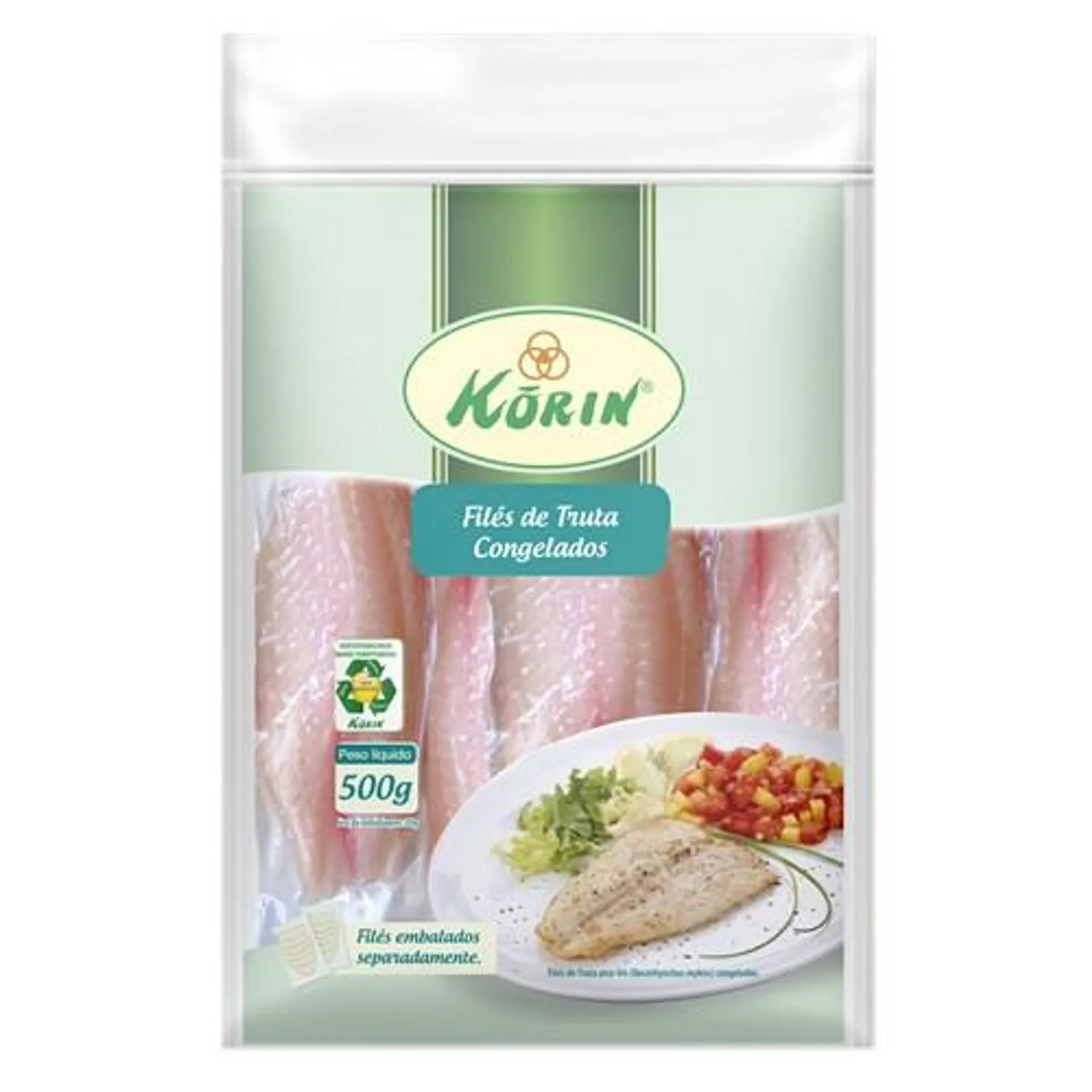 Filé de Truta Congelado Korin 500G