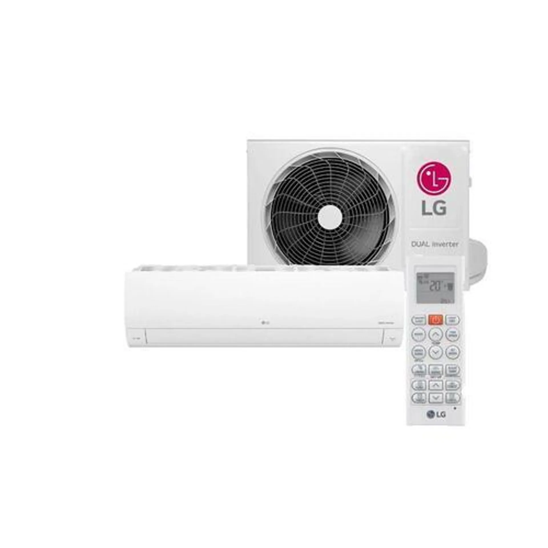 Ar Condicionado Split LG Dual Inverter Voice +IA 12000 BTUs Frio 127V S3-Q12JA31B